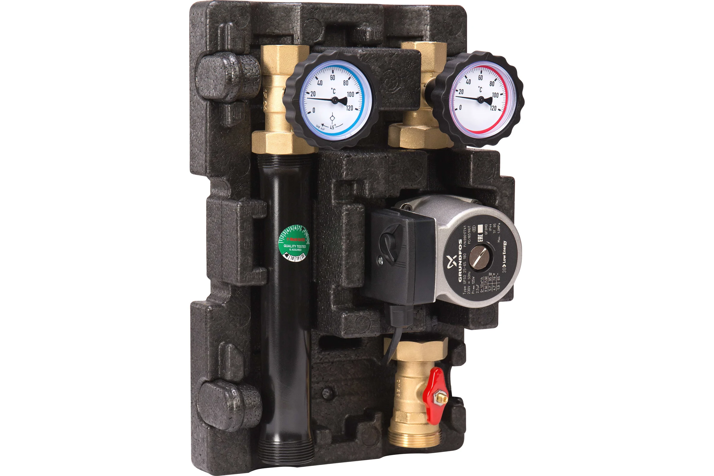 Насосный модуль Huch EnTec ECO 2 DK DN32 с насосом Grundfos UPS 32-60 101.30.032.01 GF
