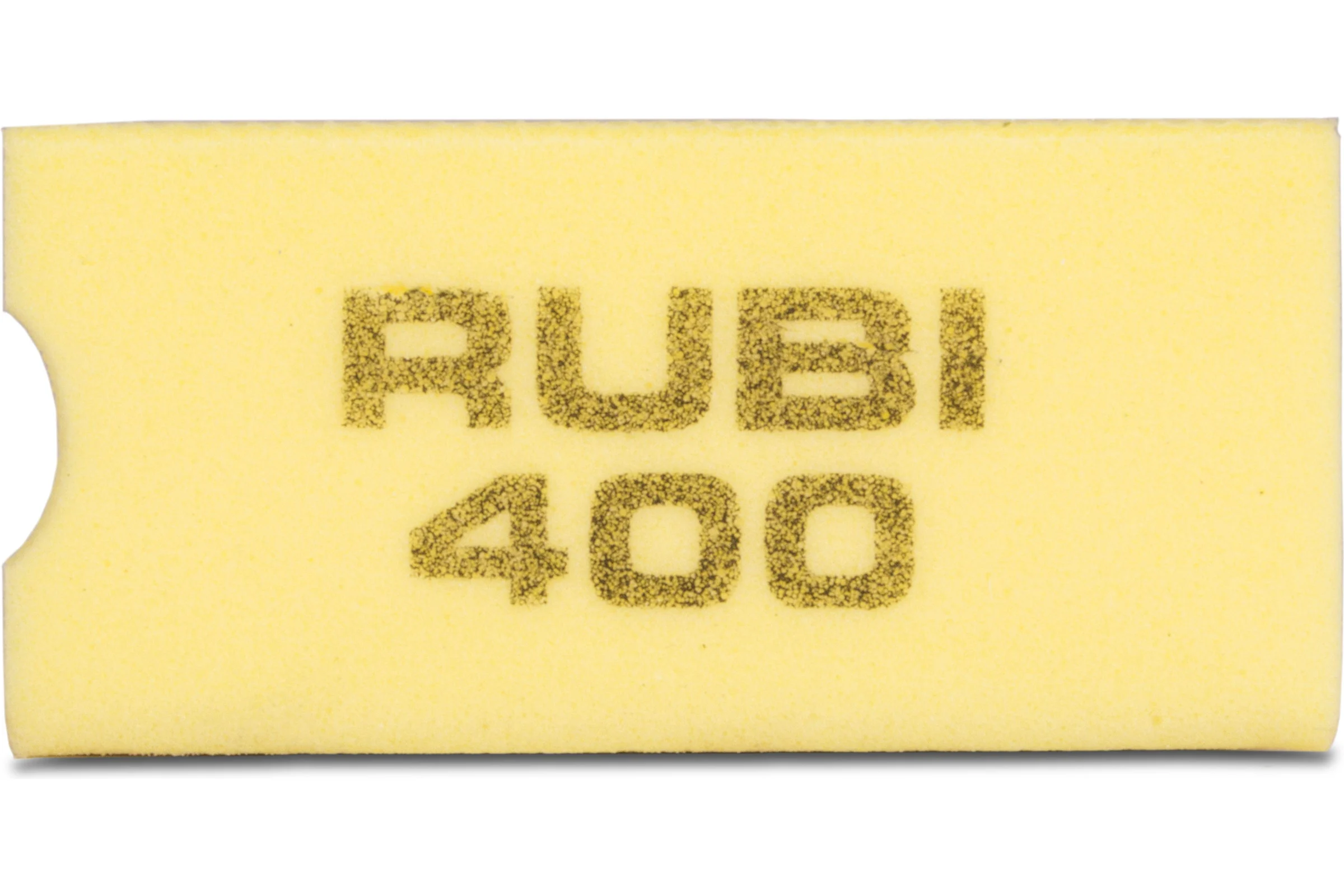 Алмазосодержащий брусок резиновый (94х58х30 мм; Р400) RUBI 61977