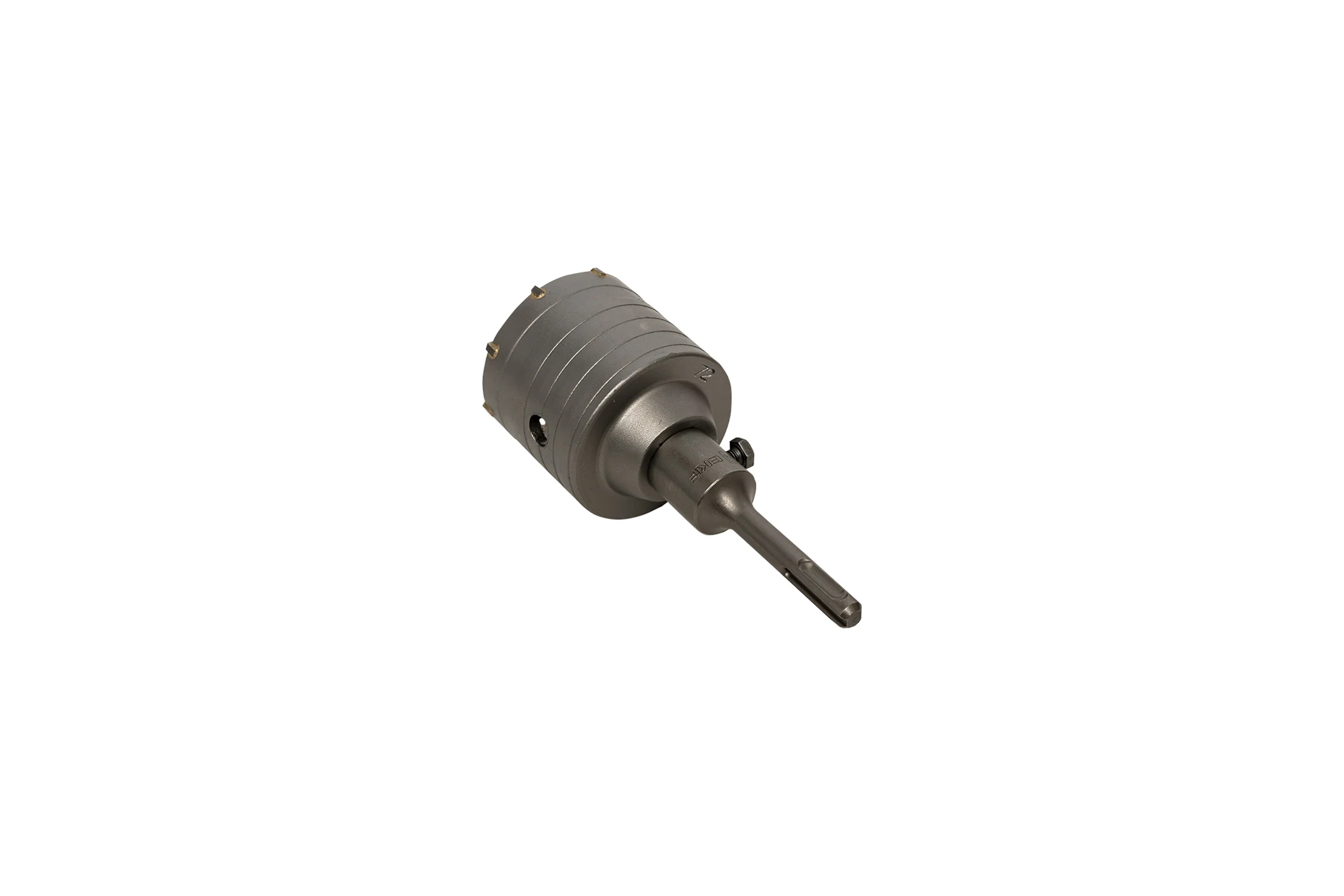 Коронка буровая по бетону с оснасткой Master TCT-72 (72 мм; М22; SDS-plus) EKF tct-72-m22