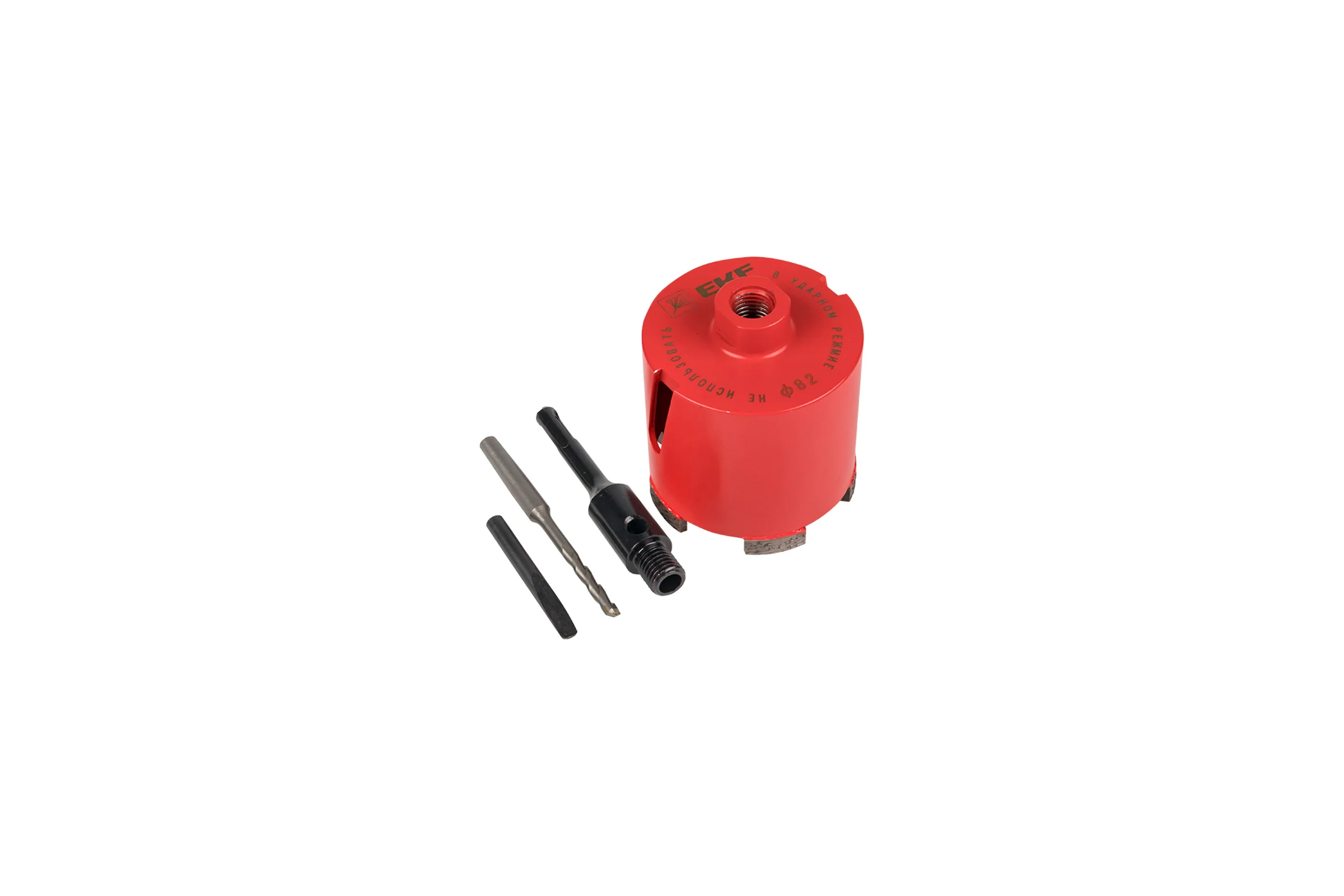 Коронка алмазная Expert DCH-82 Laser (82 мм; M16; SDS-Plus) EKF dch-82-m16