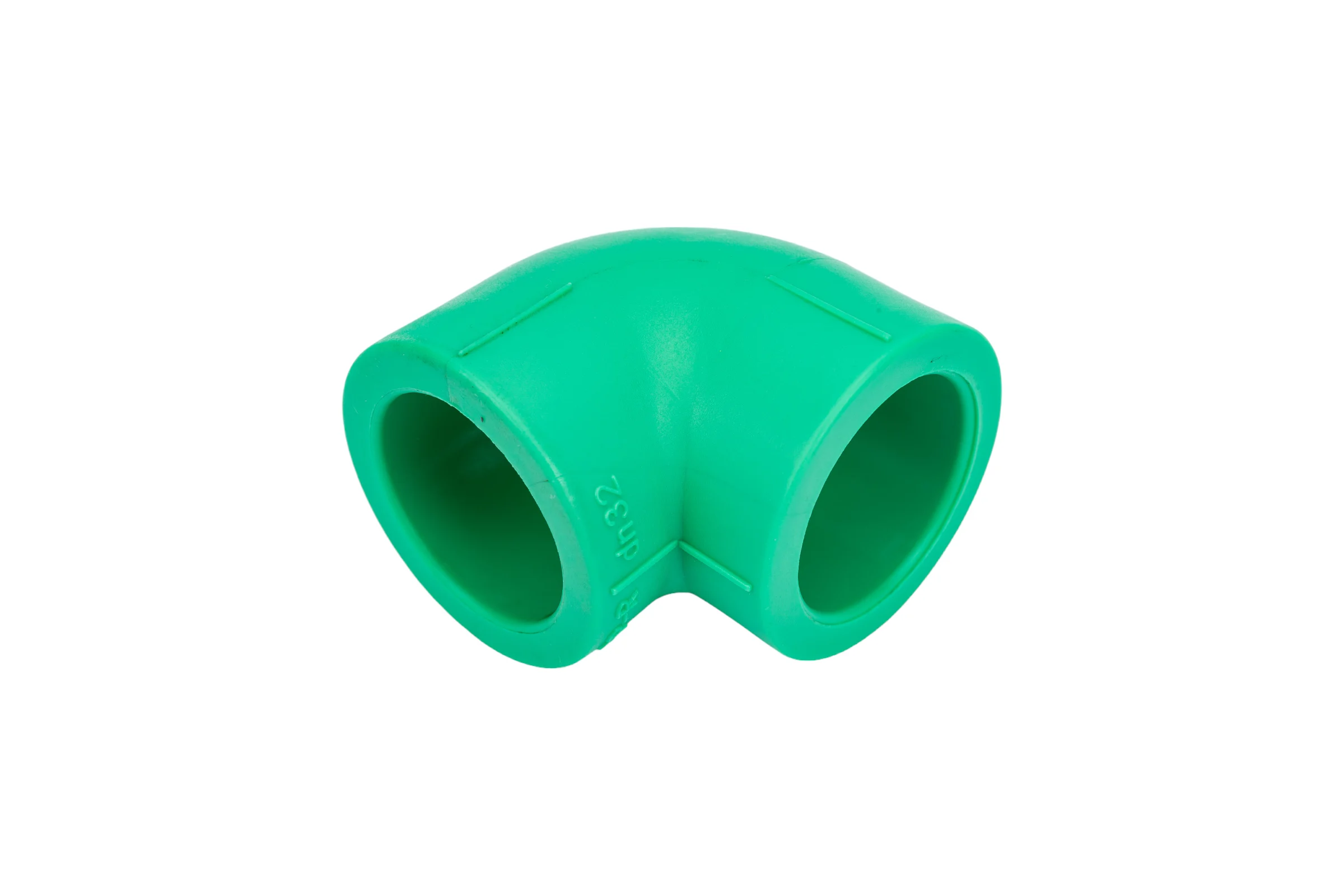 Уголок Blue Ocean 90 градусов, 32, полипропиленовый, зеленый PPRF/90E G -32