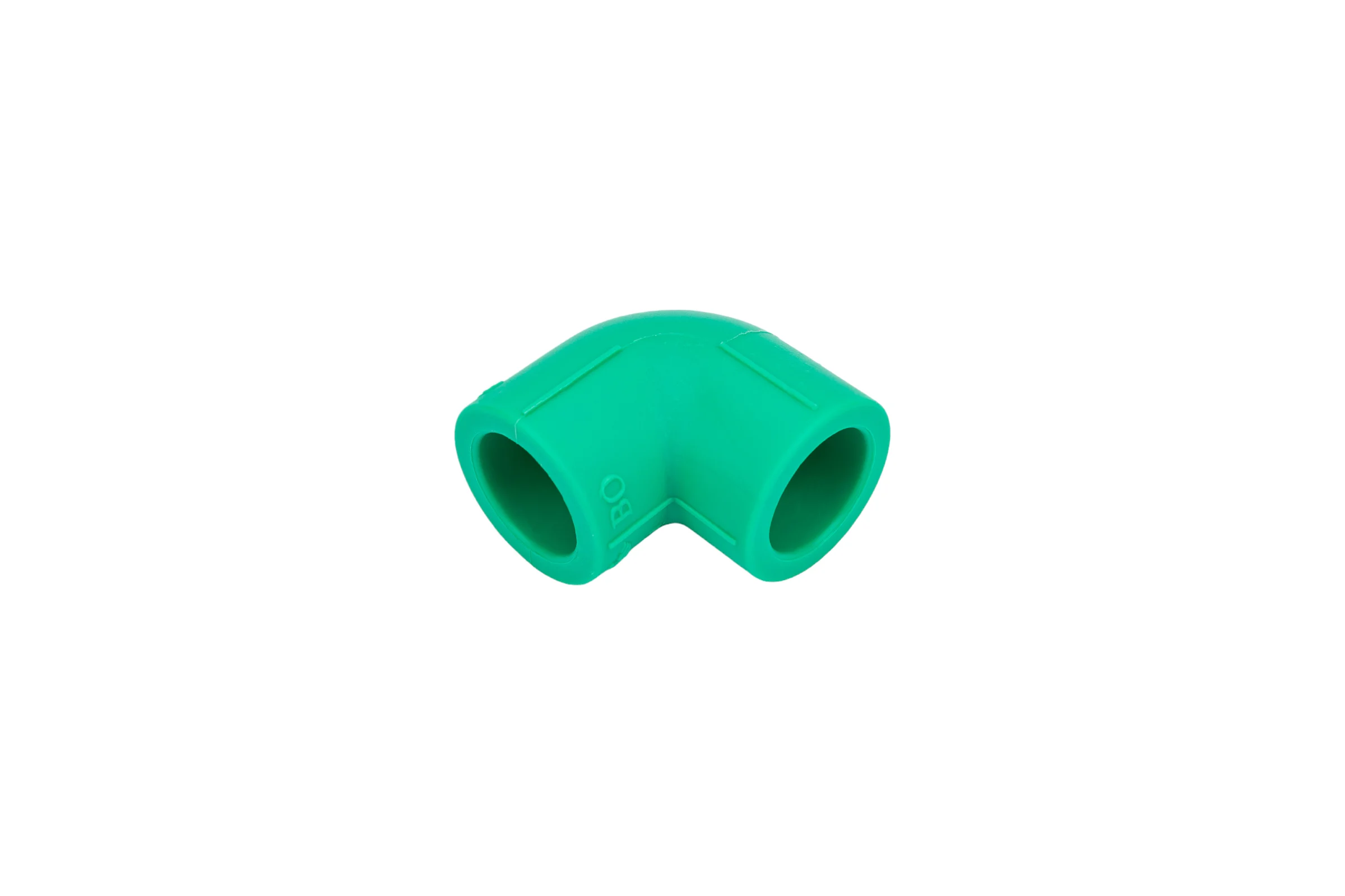 Уголок Blue Ocean 90 градусов, 20, полипропиленовый, зеленый PPRF/90E G -20