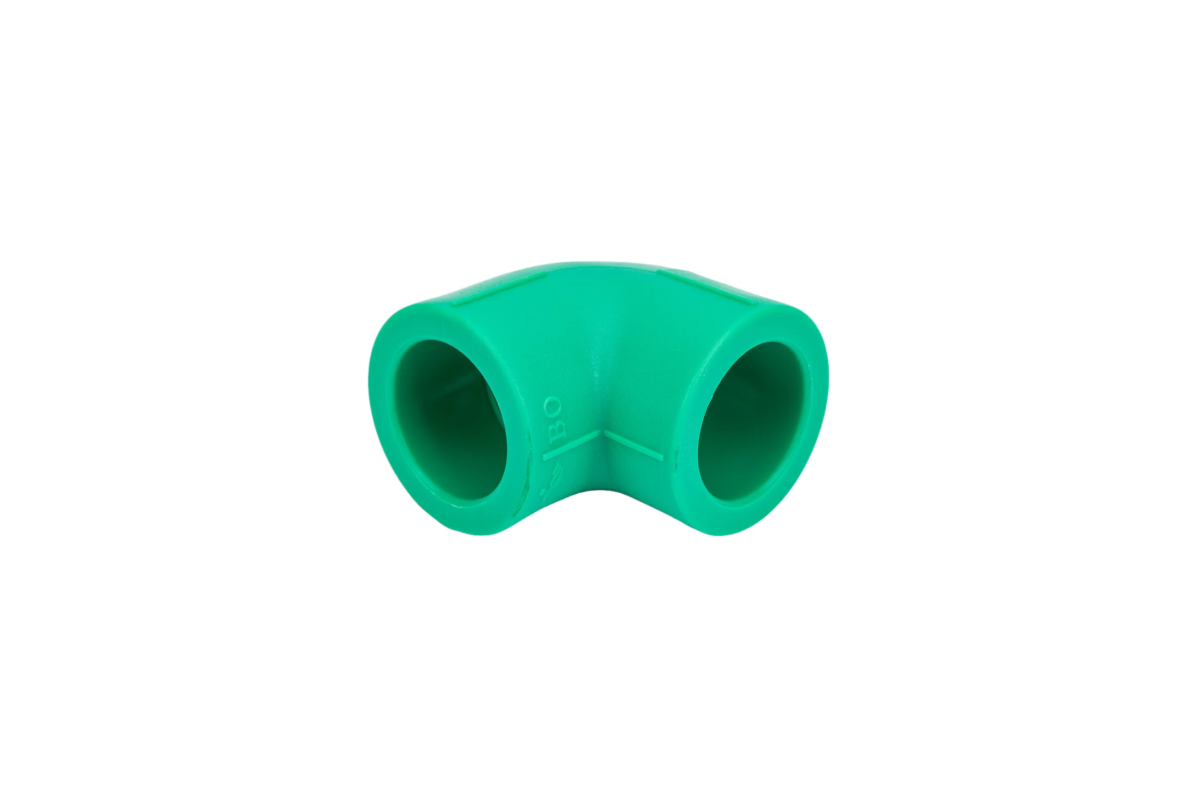 Уголок Blue Ocean 90 градусов, 25, полипропиленовый, зеленый PPRF/90E G -25