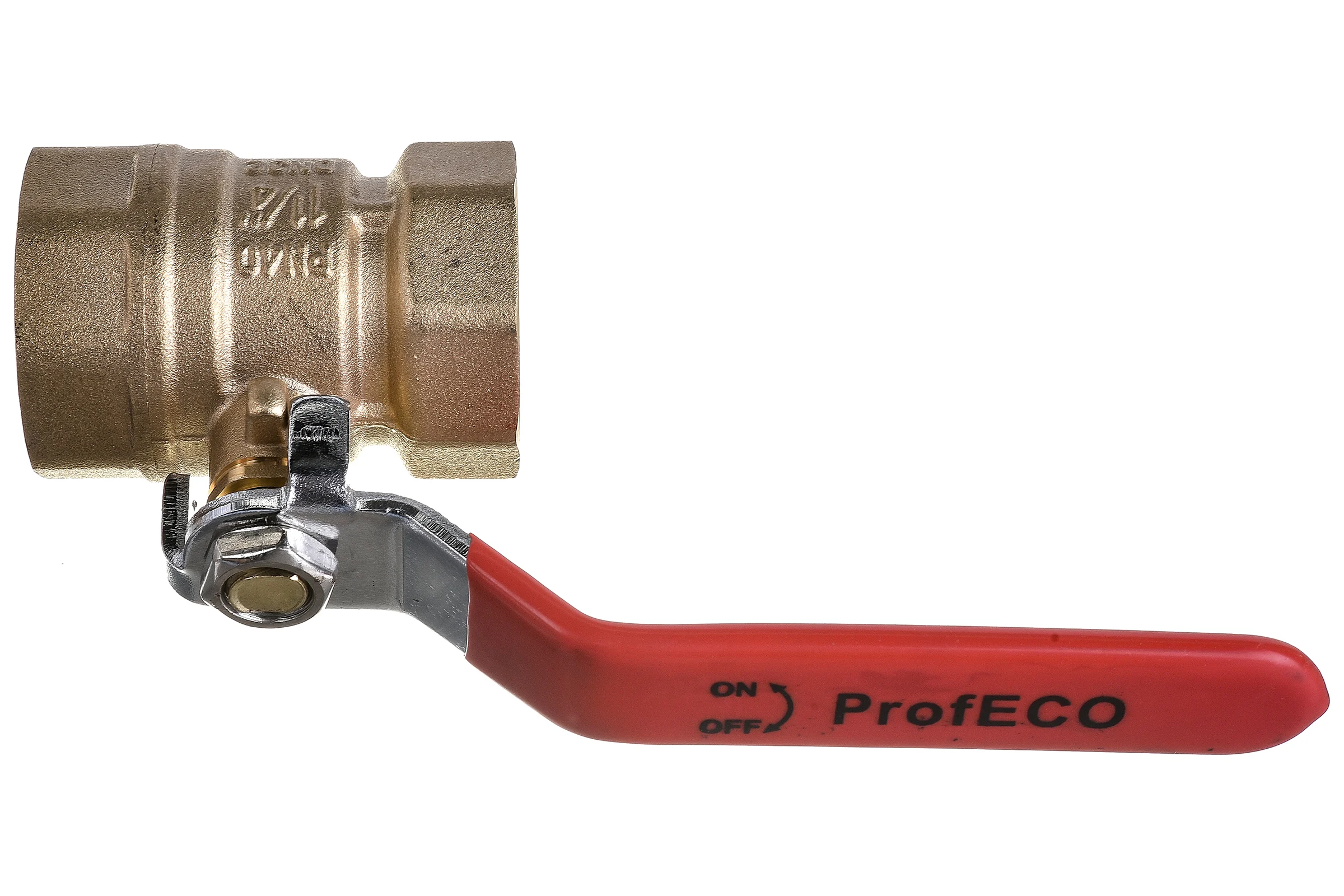 Кран шаровой ProfECO 1 1/4 ВР-ВР муфтовый, ручка Ду32 Ру40 11Б27п1 PE-114FFL