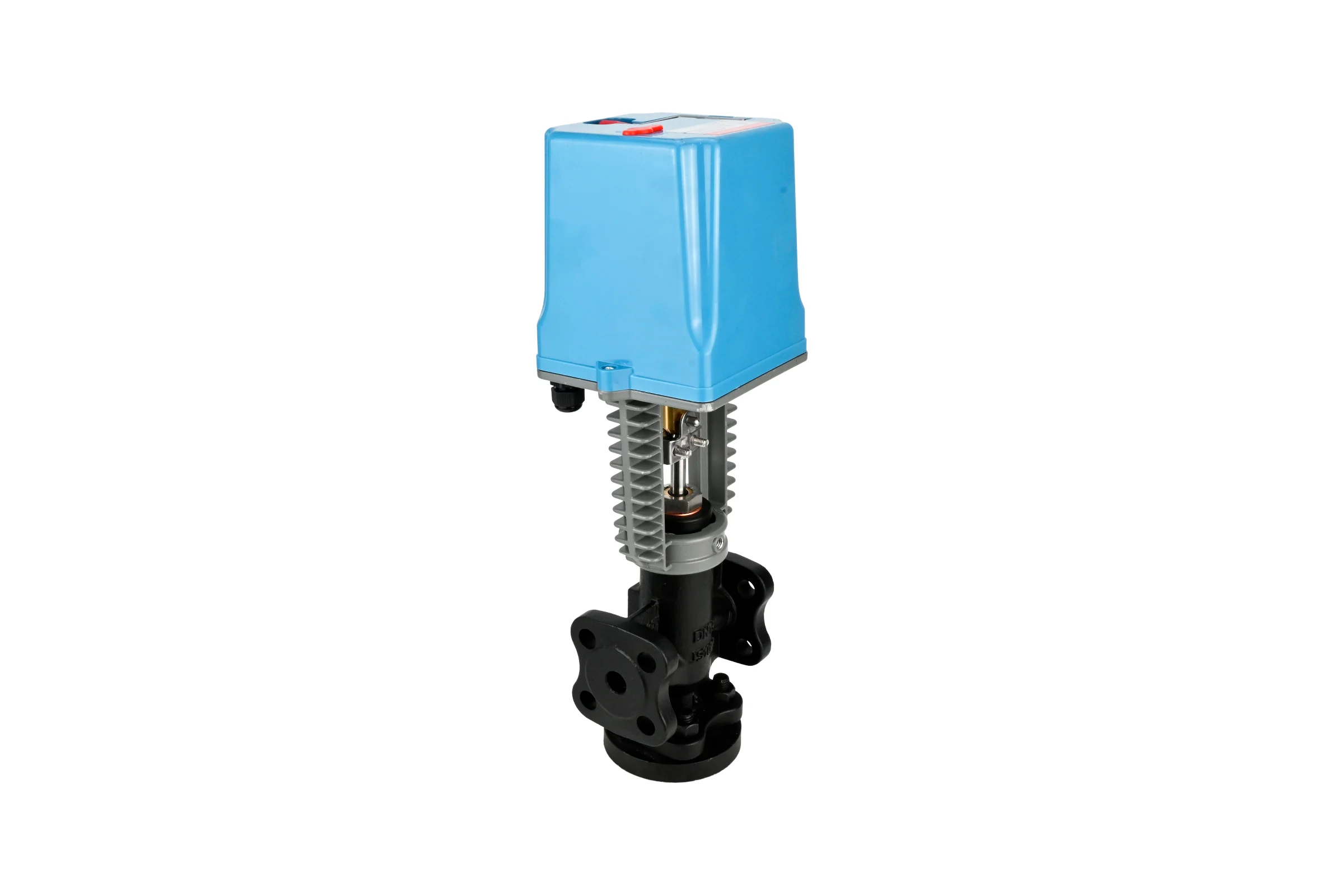 Клапан запорно-регулирующий DN.ru JS1025-V-PED-F Ду15 Ру16 Kv0.4м3/ч, привод XCK-1500 220В D090-02916