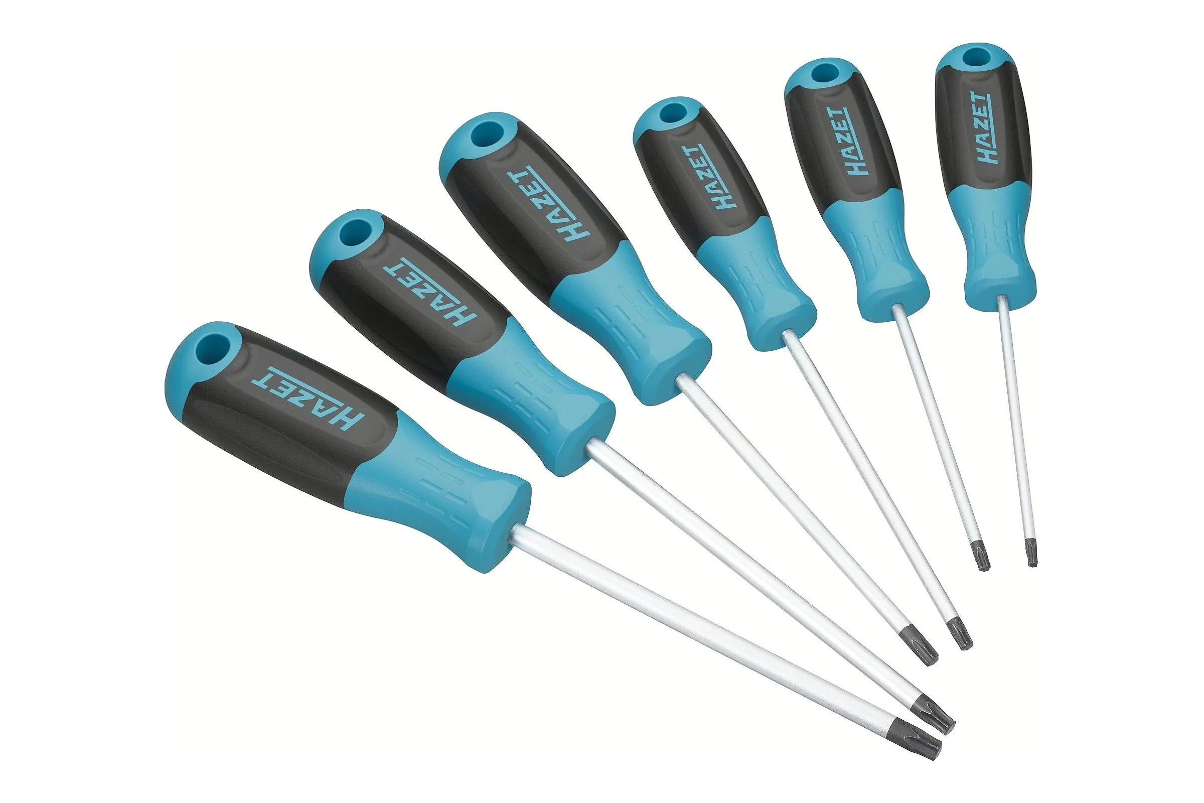 Набор отверток HAZET Torx с рукояткой из 3K-пластика, 6 шт. 811T/6