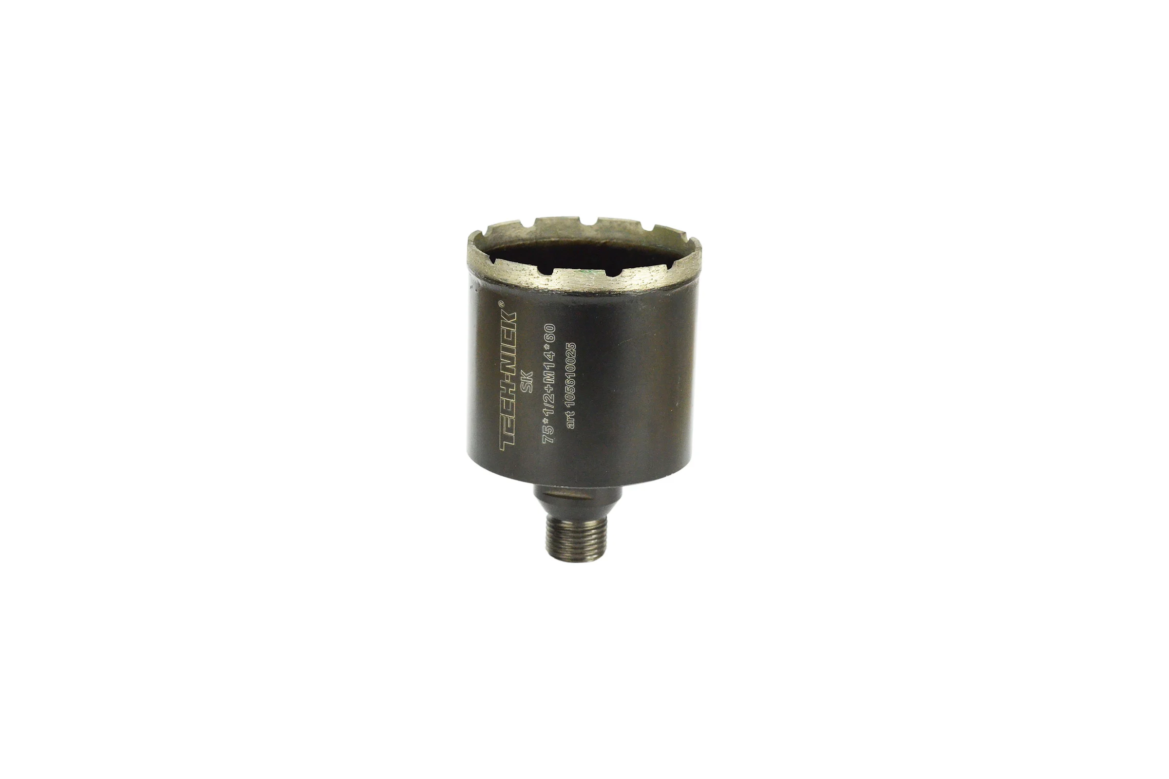 Коронка алмазная, спекание 75х60 мм, 1/2/M14 SK TECH-NICK 105610025