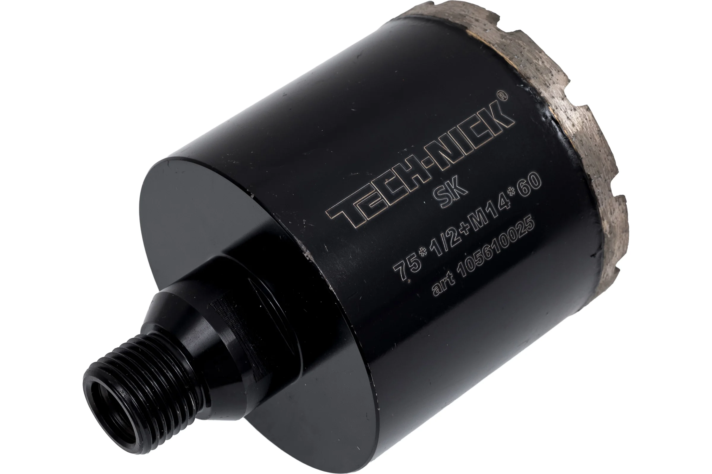 Коронка алмазная, спекание 75х60 мм, 1/2/M14 SK TECH-NICK 105610025