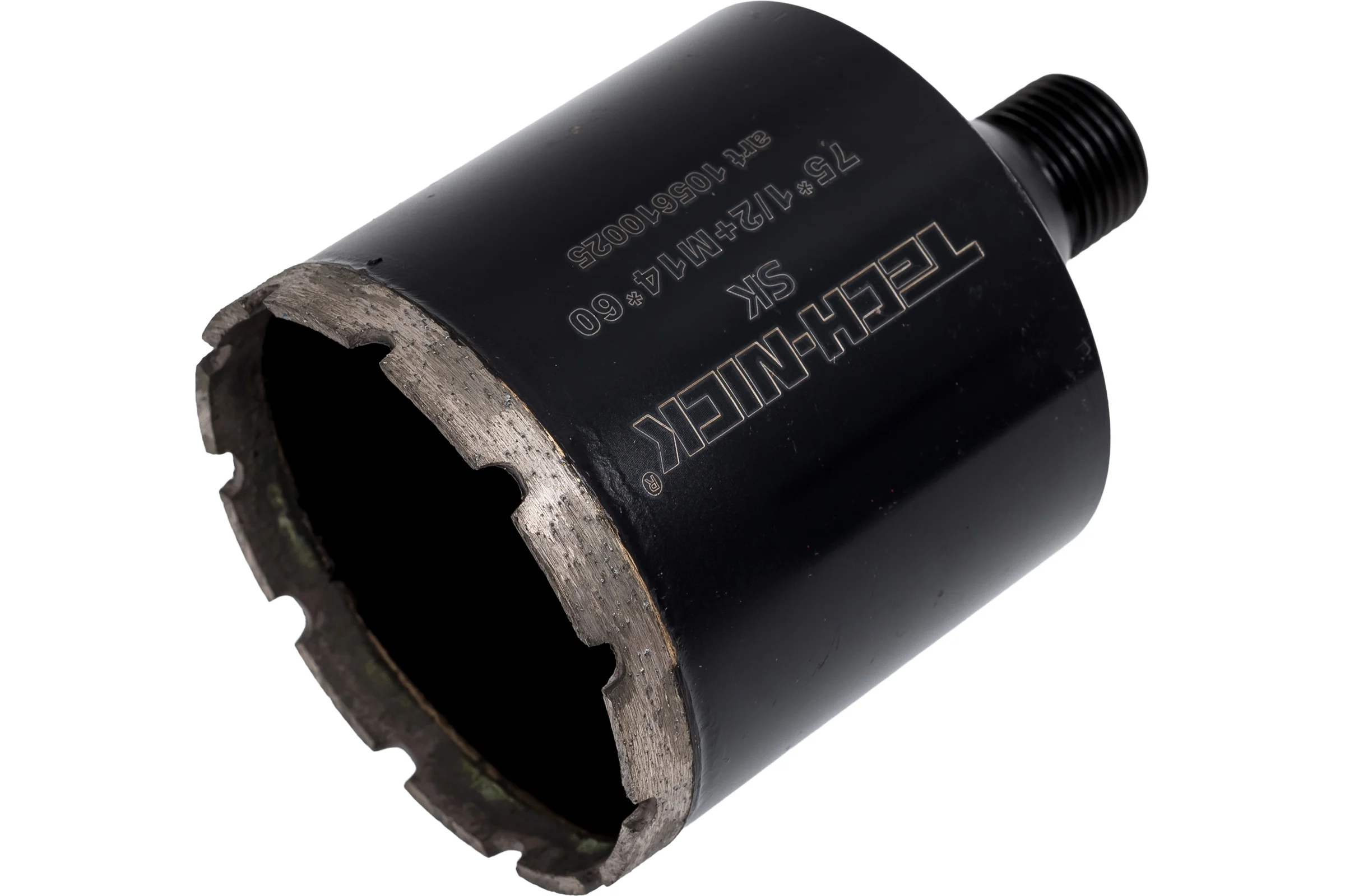 Коронка алмазная, спекание 75х60 мм, 1/2/M14 SK TECH-NICK 105610025