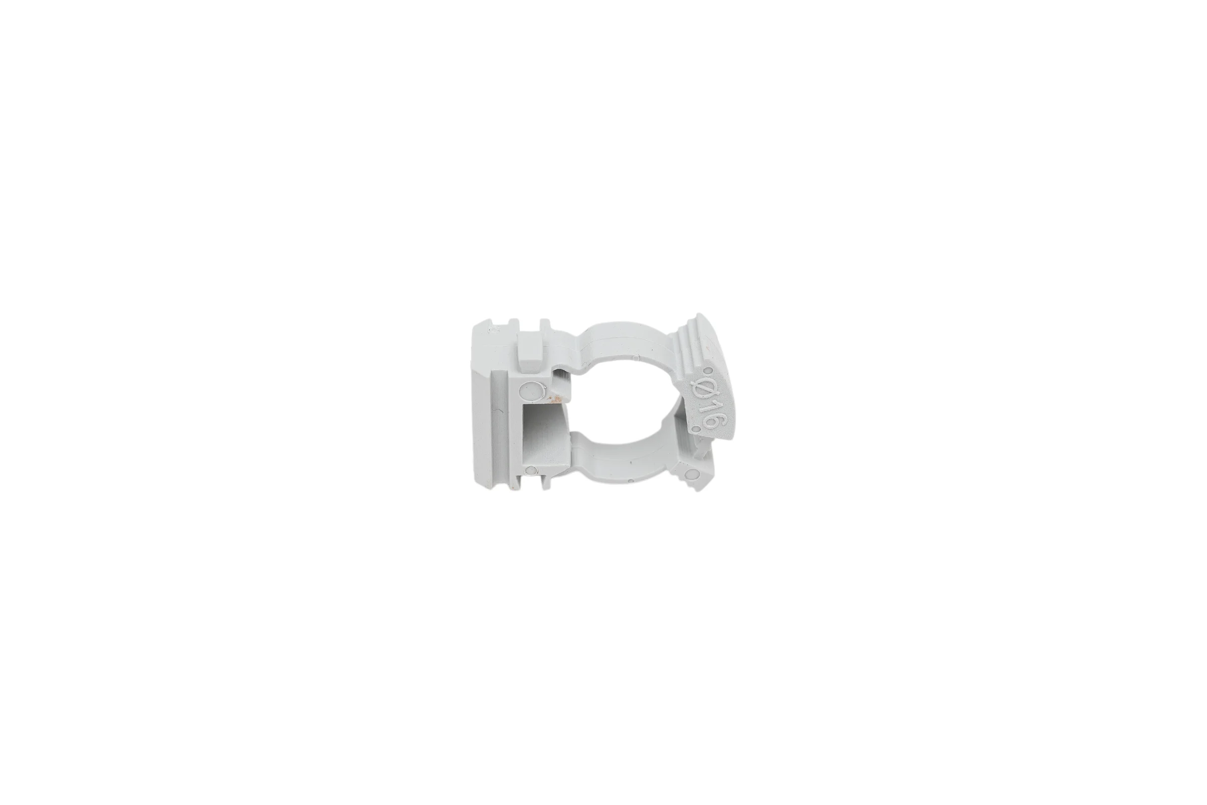 Хомутный держатель IEK CFC16 серый CTA10MP-CFC16-K41-100