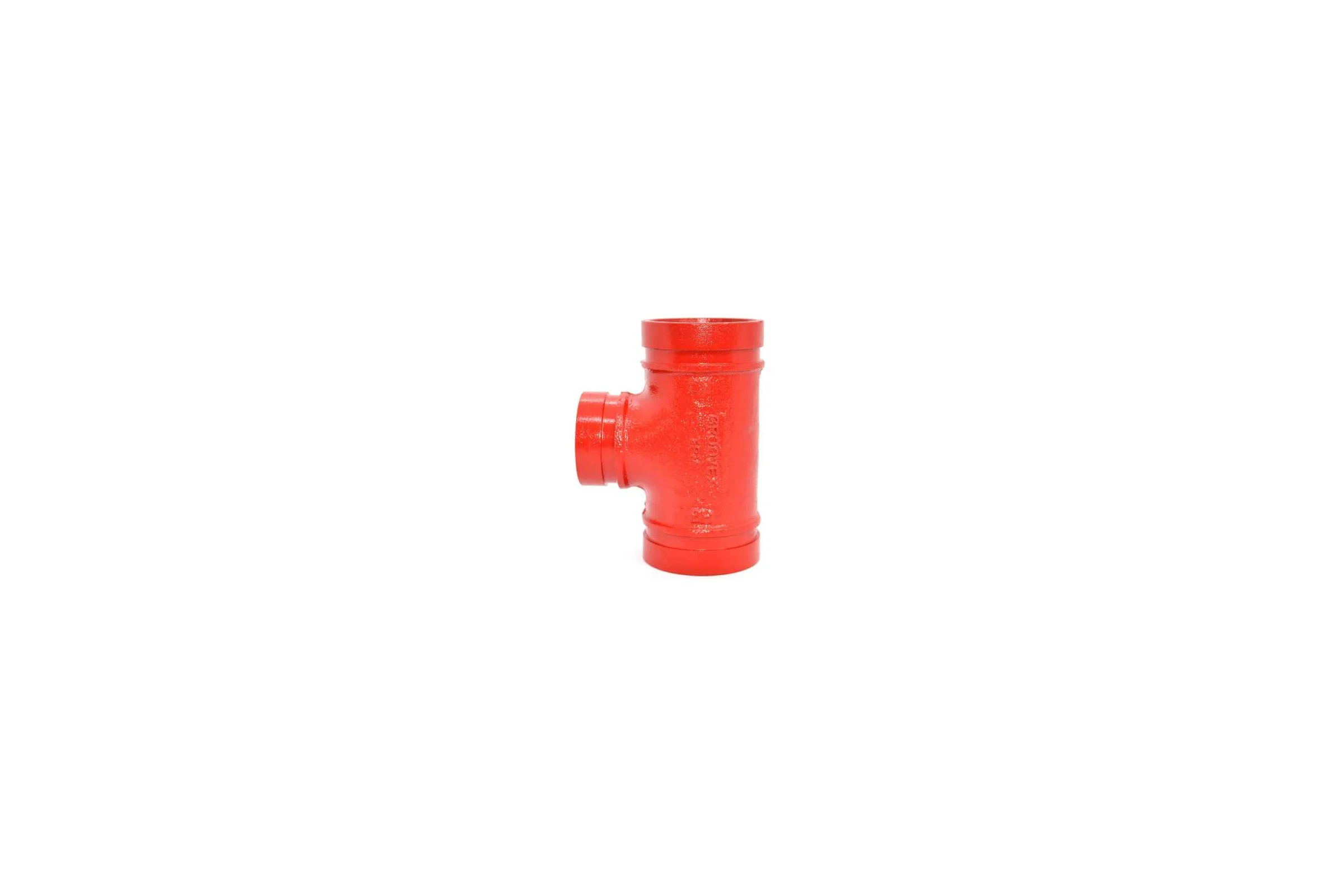 Тройник GROOVEX GROOVED REDUCING TEE 2x1 - 60x34mm TPM6034