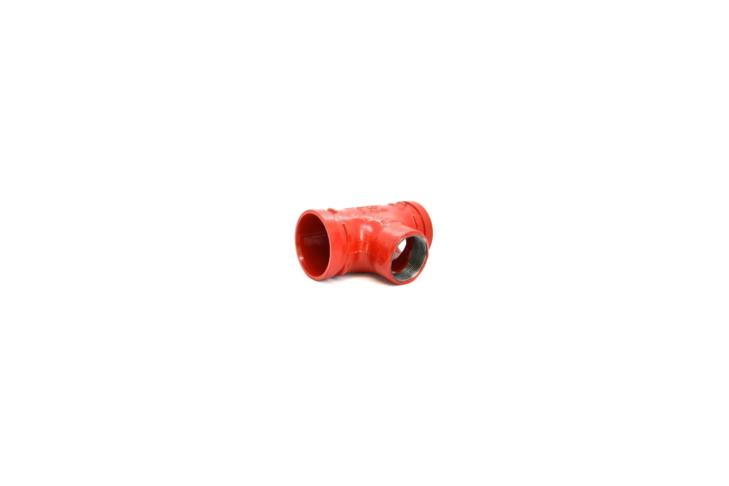 Тройник переходной GROOVEX THREADED REDUCING TEE BSPP 2x1 - 60x34mm TPR6034
