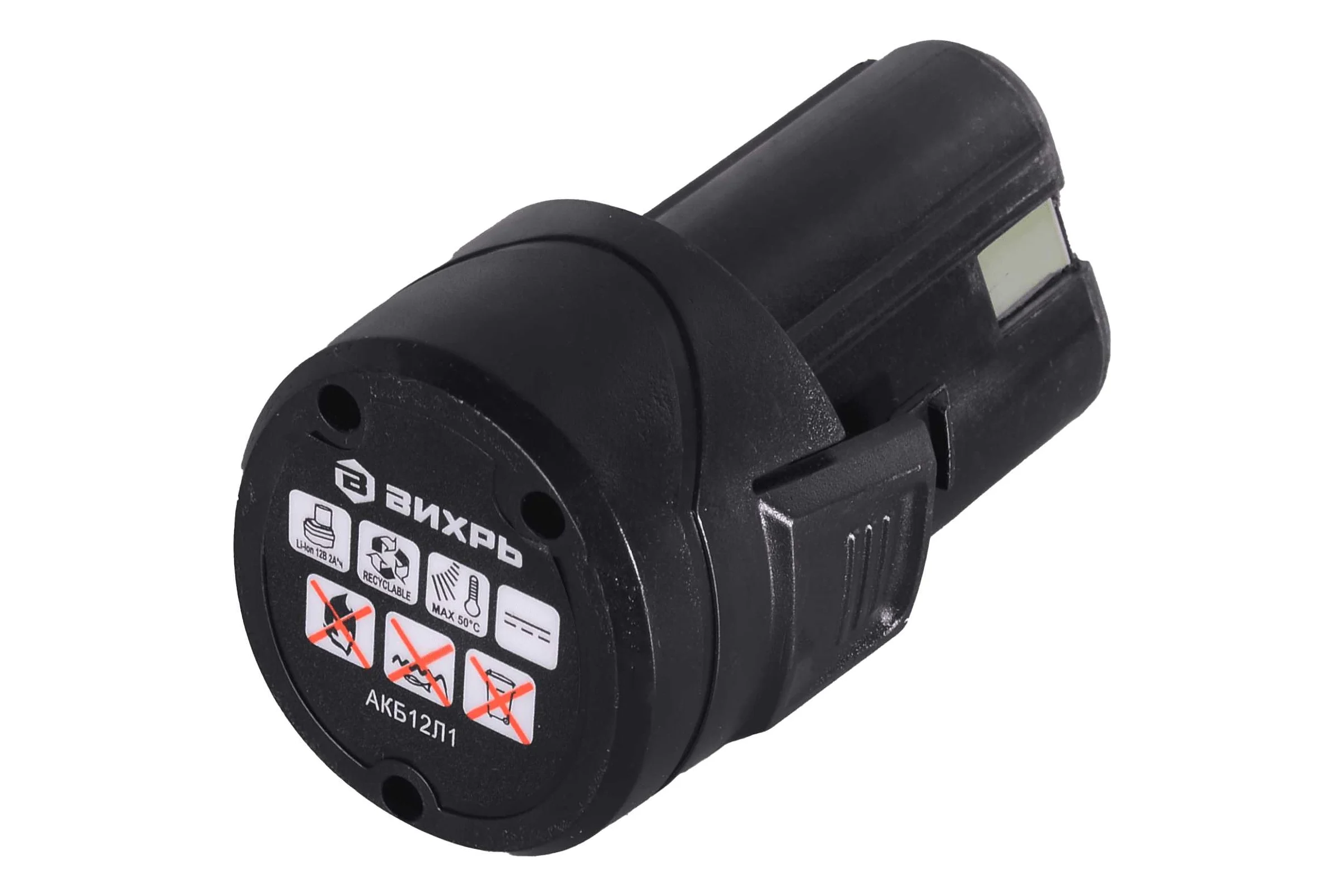 Аккумулятор АКБ12Л1 KP (12 В; 2 Ач; Li-Ion) для ДА-12Л-2К Вихрь 71/8/50
