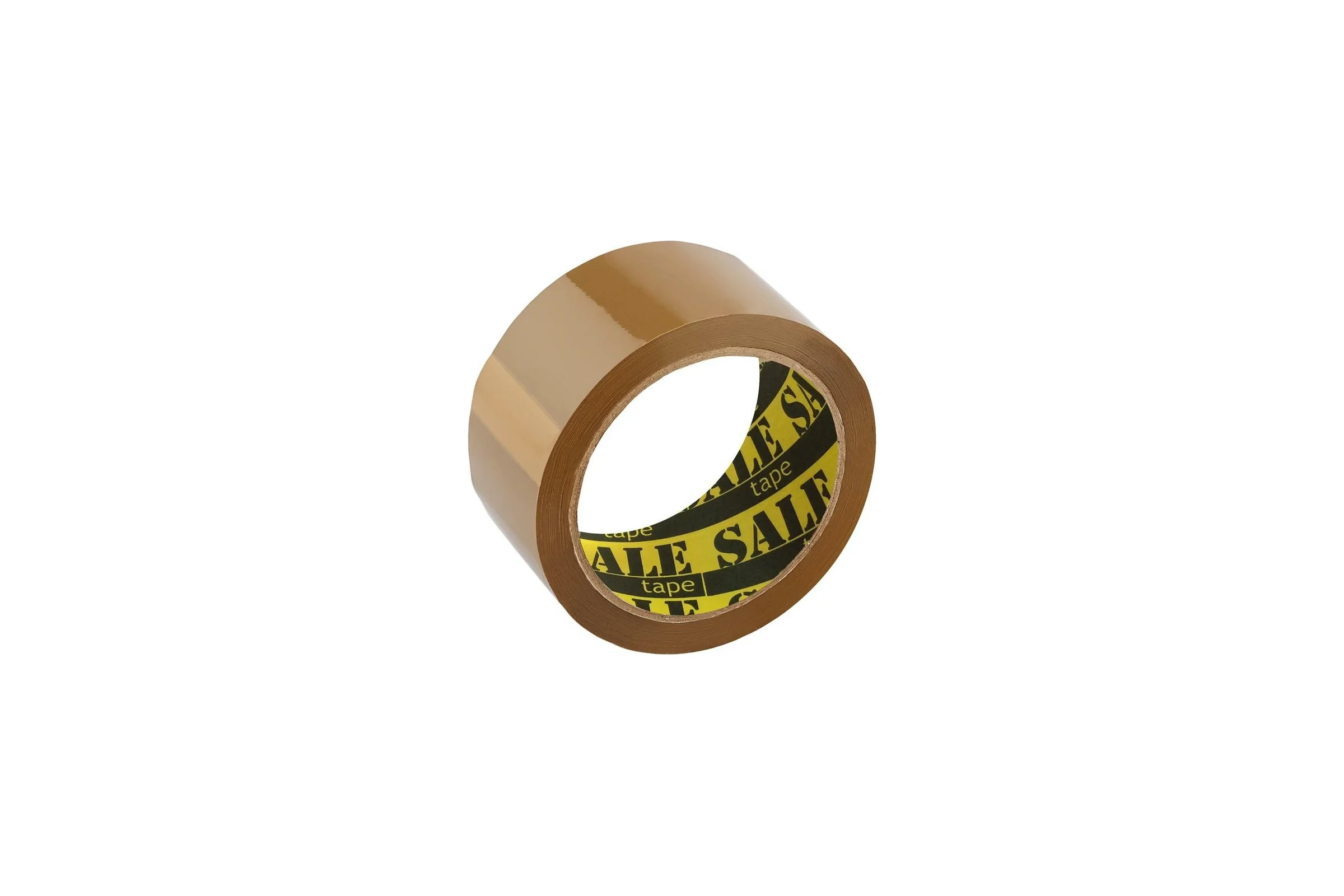 Упаковочная клейкая лента ООО Комус Sale Tape 48 мм х 66 м х 45 мкм, коричневая, 6 шт./уп. 491329