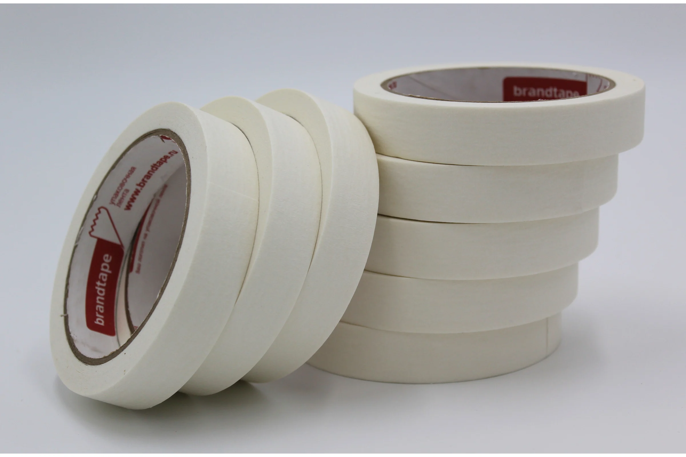 Малярная клейкая лента Brandtape 19мм х 25м (упаковка 8 шт.) 4631177461057