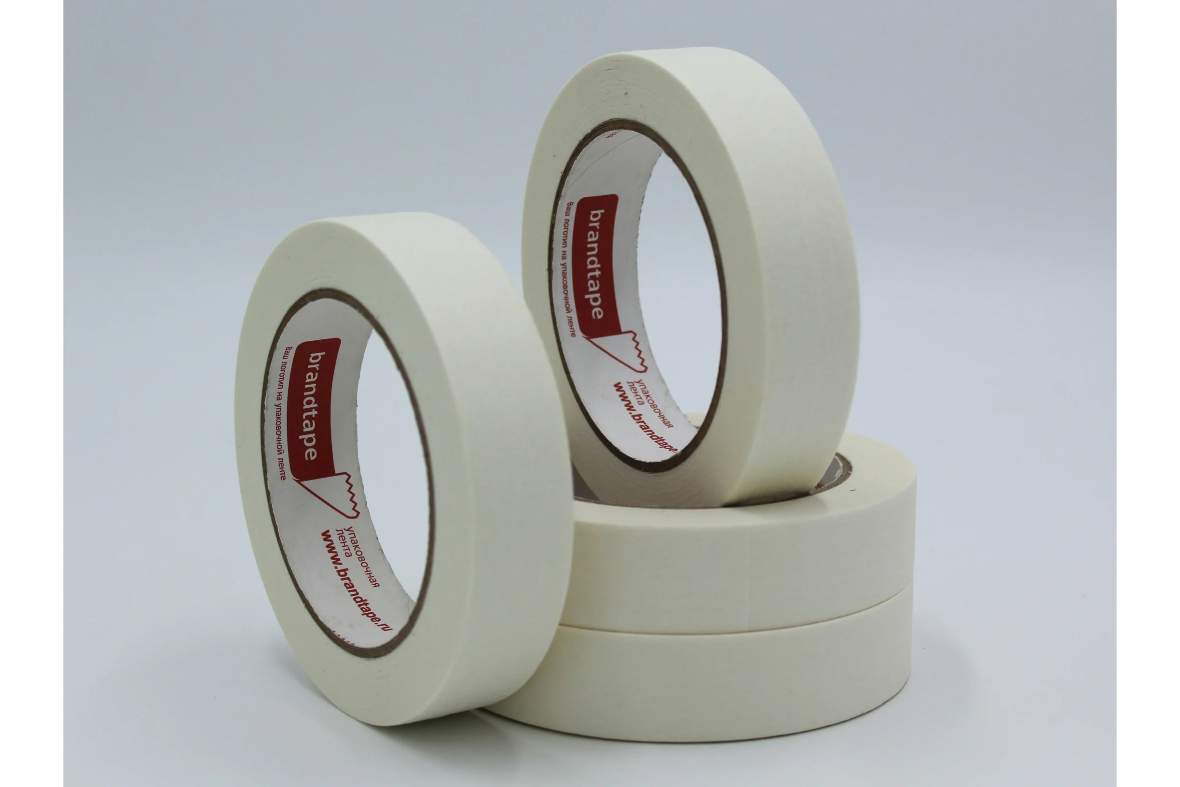 Малярная клейкая лента Brandtape 24мм х 40м (упаковка 4 шт.) 4631177461071
