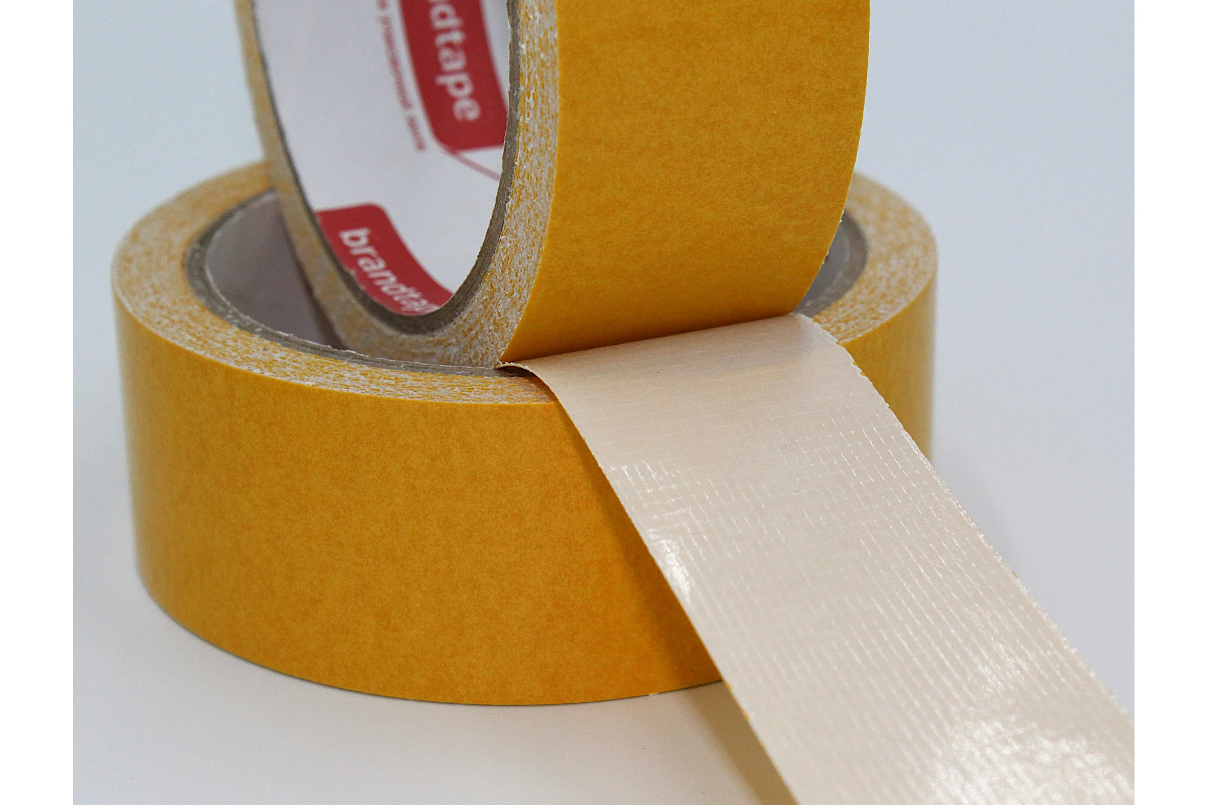Двухсторонняя клейкая лента Brandtape ткань 36мм х 10м (упаковка 3 шт.) 4631177461019