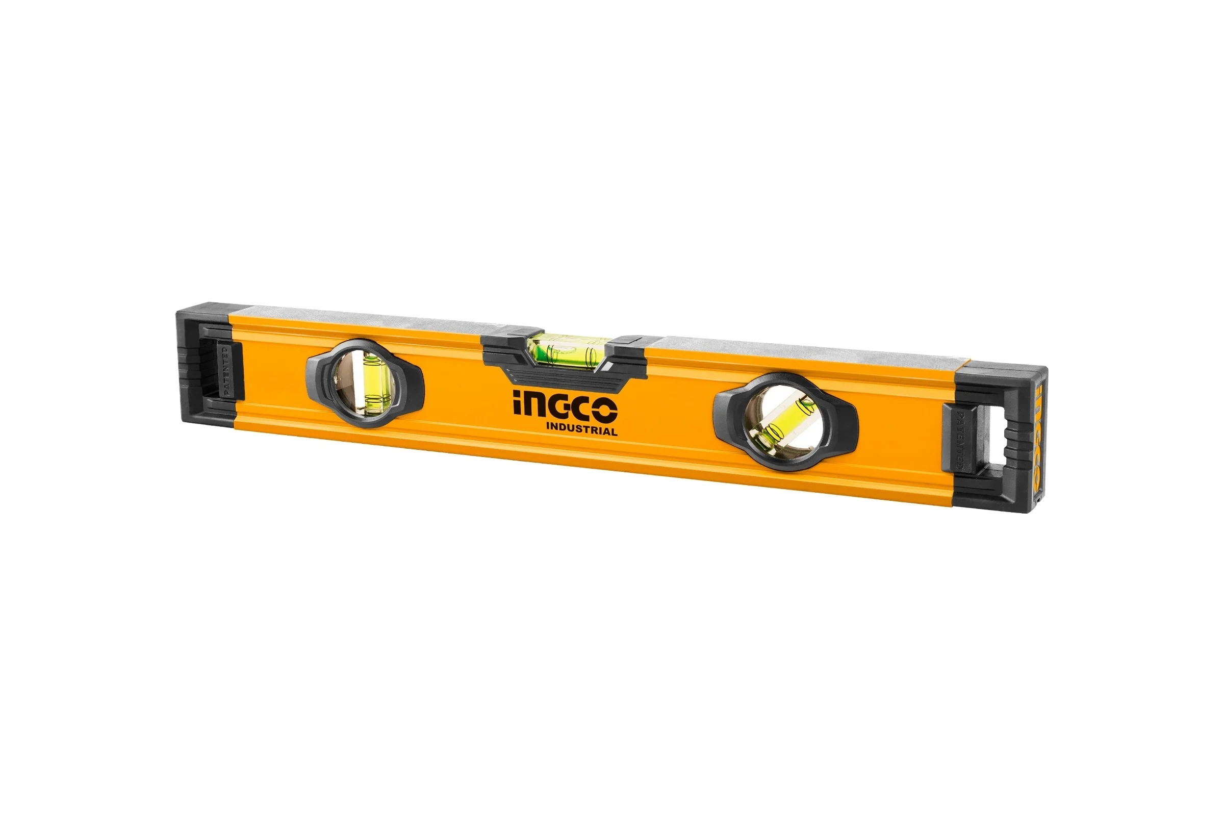 Алюминиевый фрезерованный уровень INGCO INDUSTRIAL 400 мм HSL08040