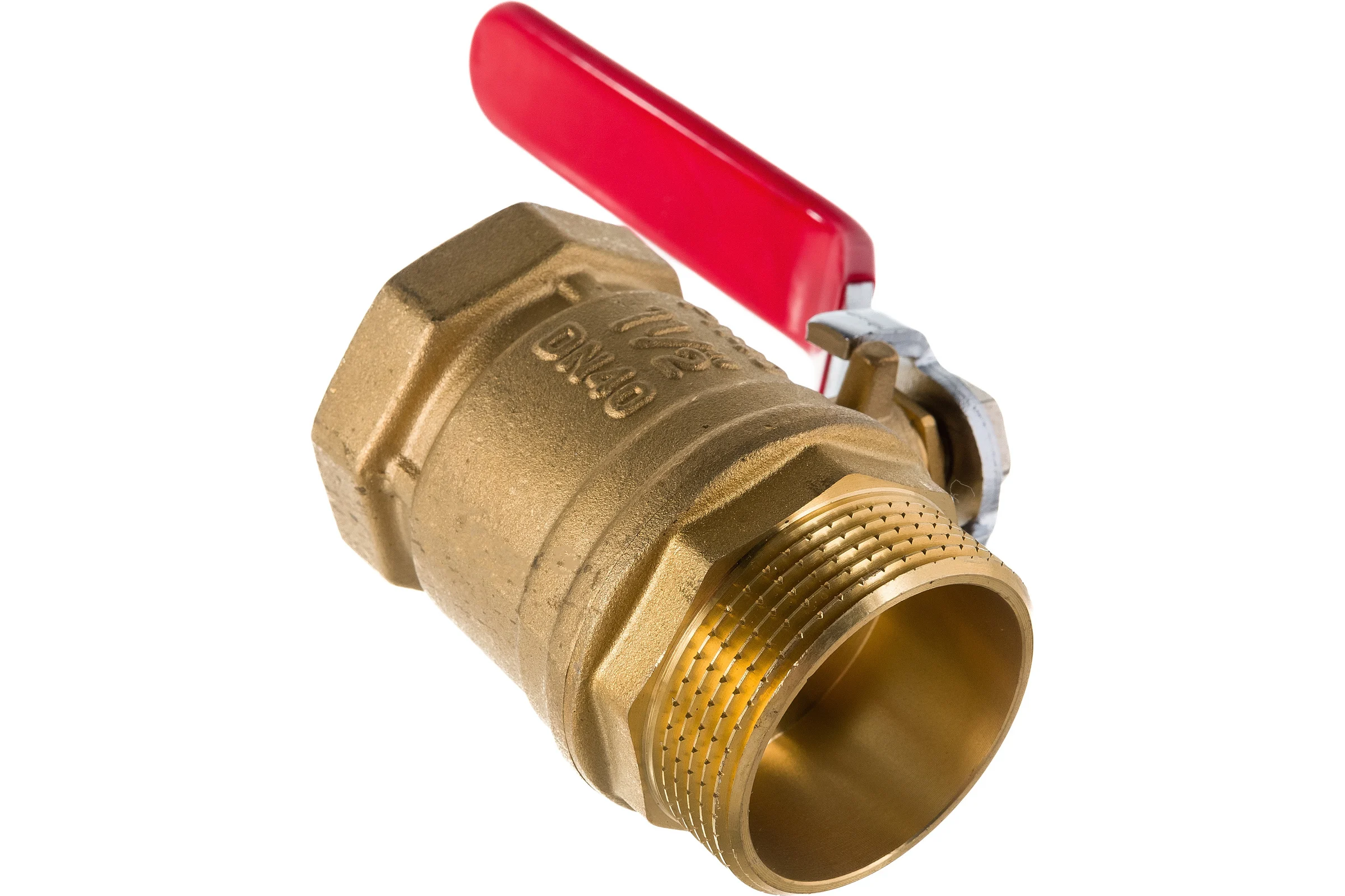 Шаровой кран ProfECO 1 1/2 ВР-НР, муфтовый, ручка, Ду40, Ру40 11Б27п1 PE-112FML