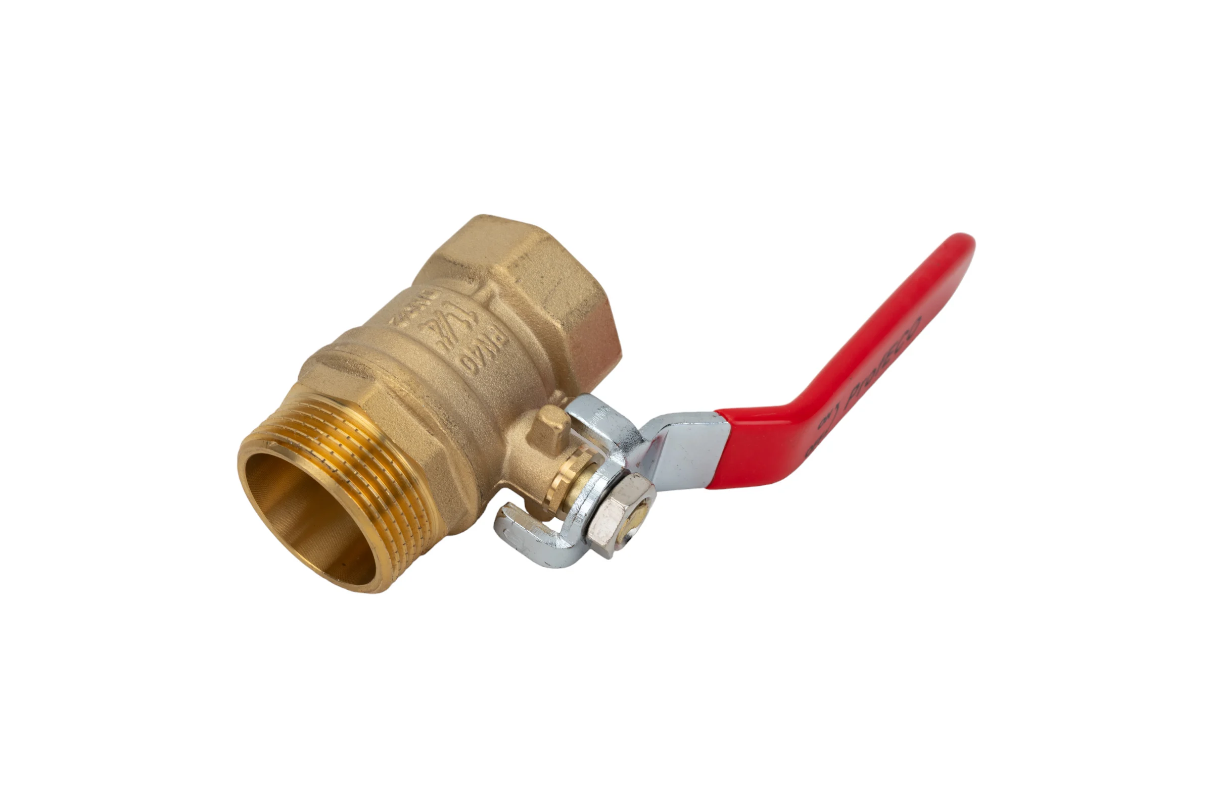 Шаровой кран ProfECO 1 1/4 ВР-НР, муфтовый, ручка, Ду32, Ру40 11Б27п1 PE-114FML