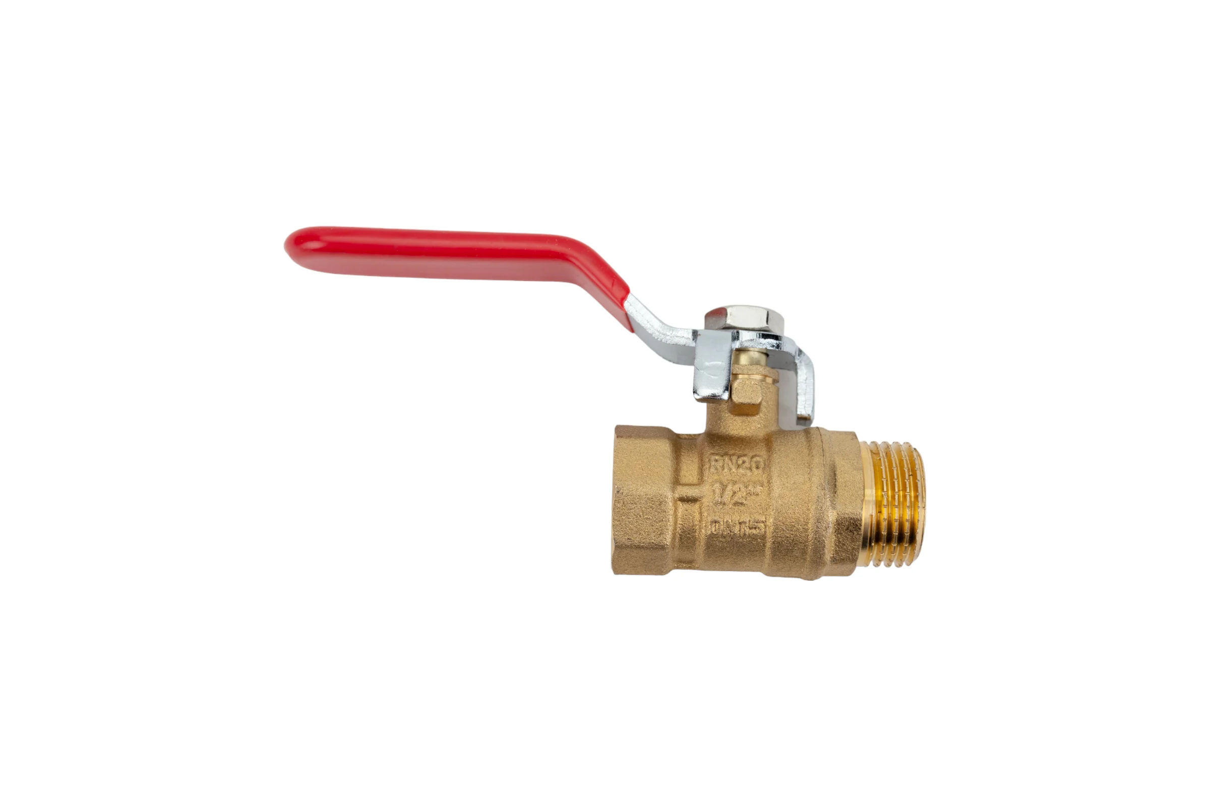 Шаровой кран ProfECO 1/2 ВР-НР, муфтовый, ручка, Ду15, Ру20 11Б27п1 PE-12FML