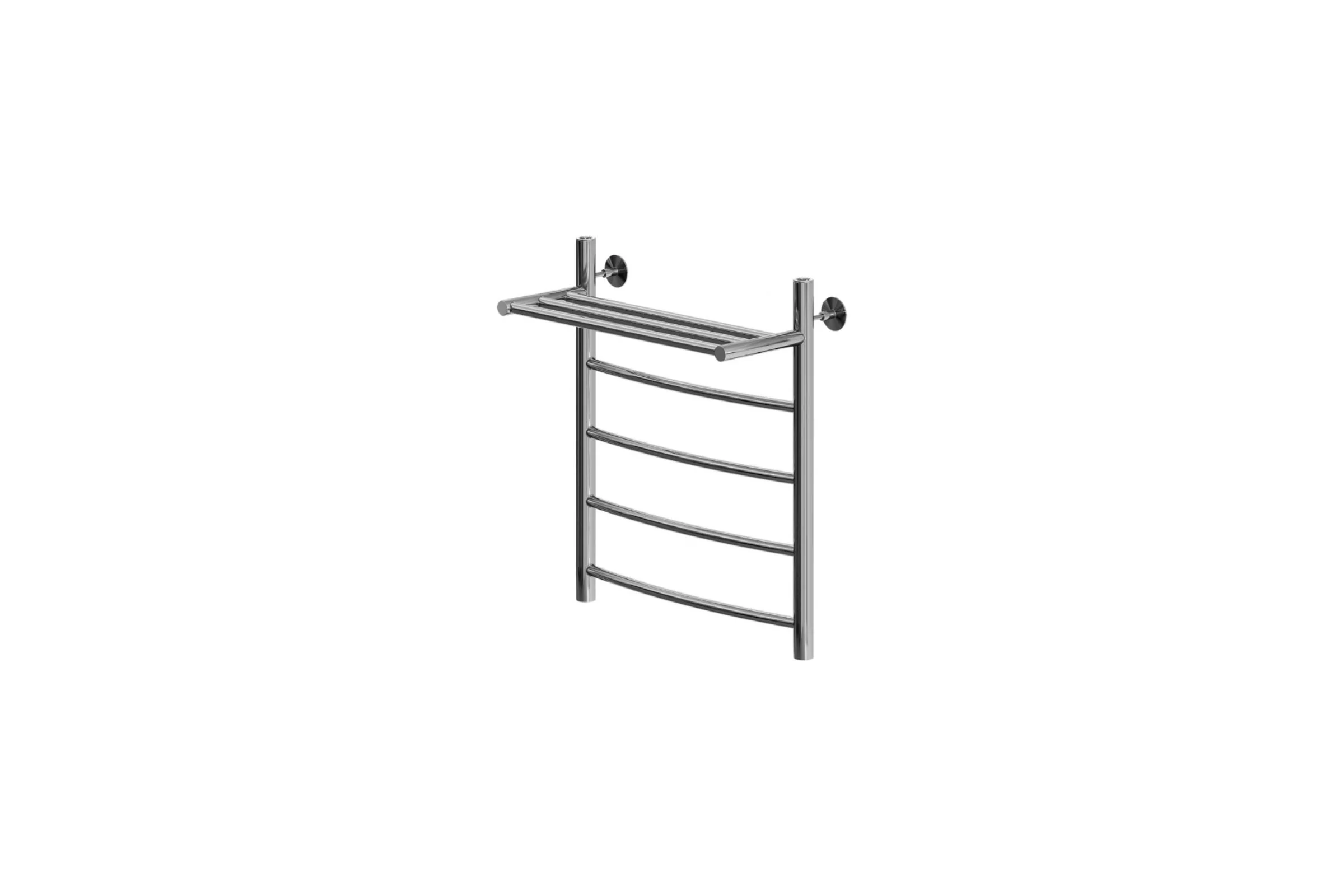 Полотенцесушитель MIXLINE CAPELLA 60x50 1/2'' ВР, 4 перекладины + полка, водяной 556265