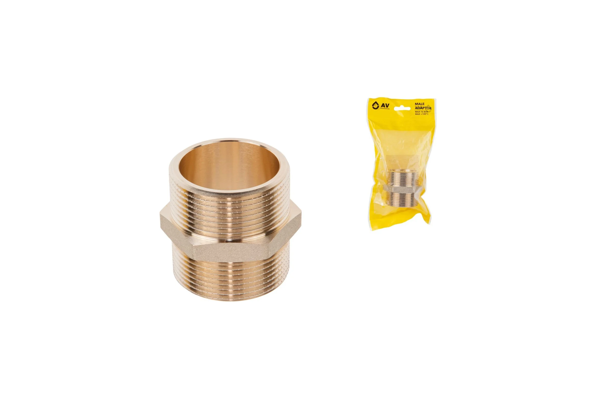 Ниппель AV Engineering 1 1/2 нар.-нар. AVE303013