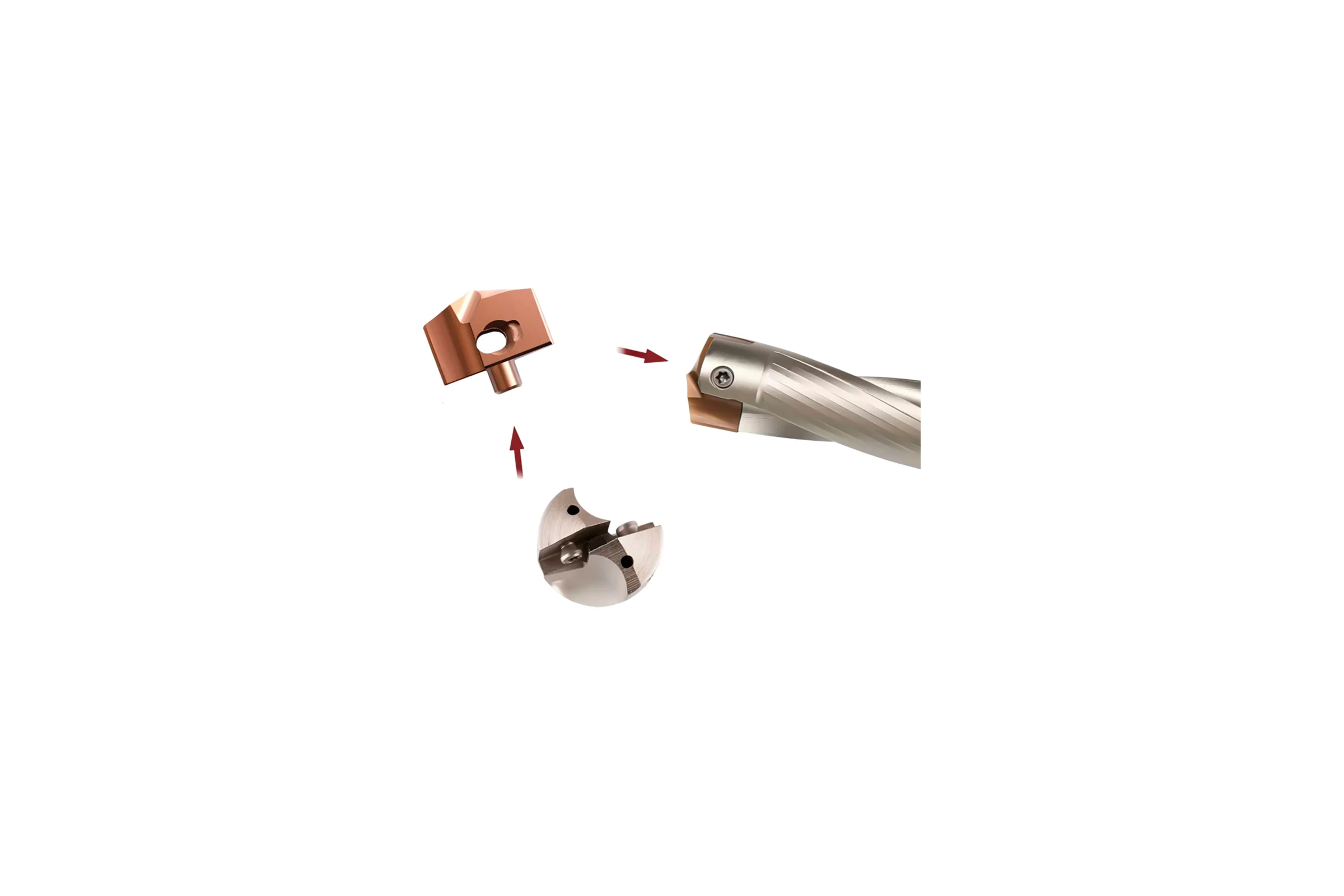 Головка сменная для корпусного сверла DESKAR HCD 10.4-J006 00-00051696