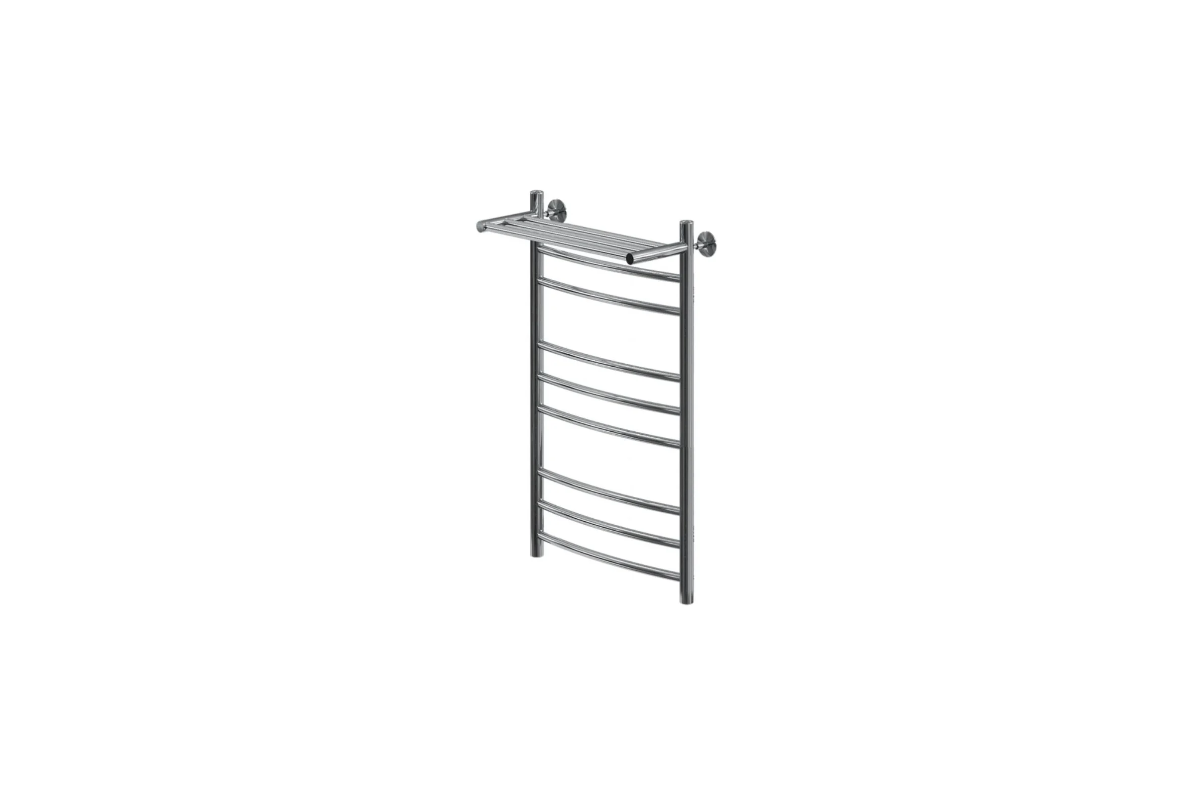 Полотенцесушитель MIXLINE CAPELLA 80x40 г2 1/2'' ВР, 8 перекладин + полка, водяной 556279