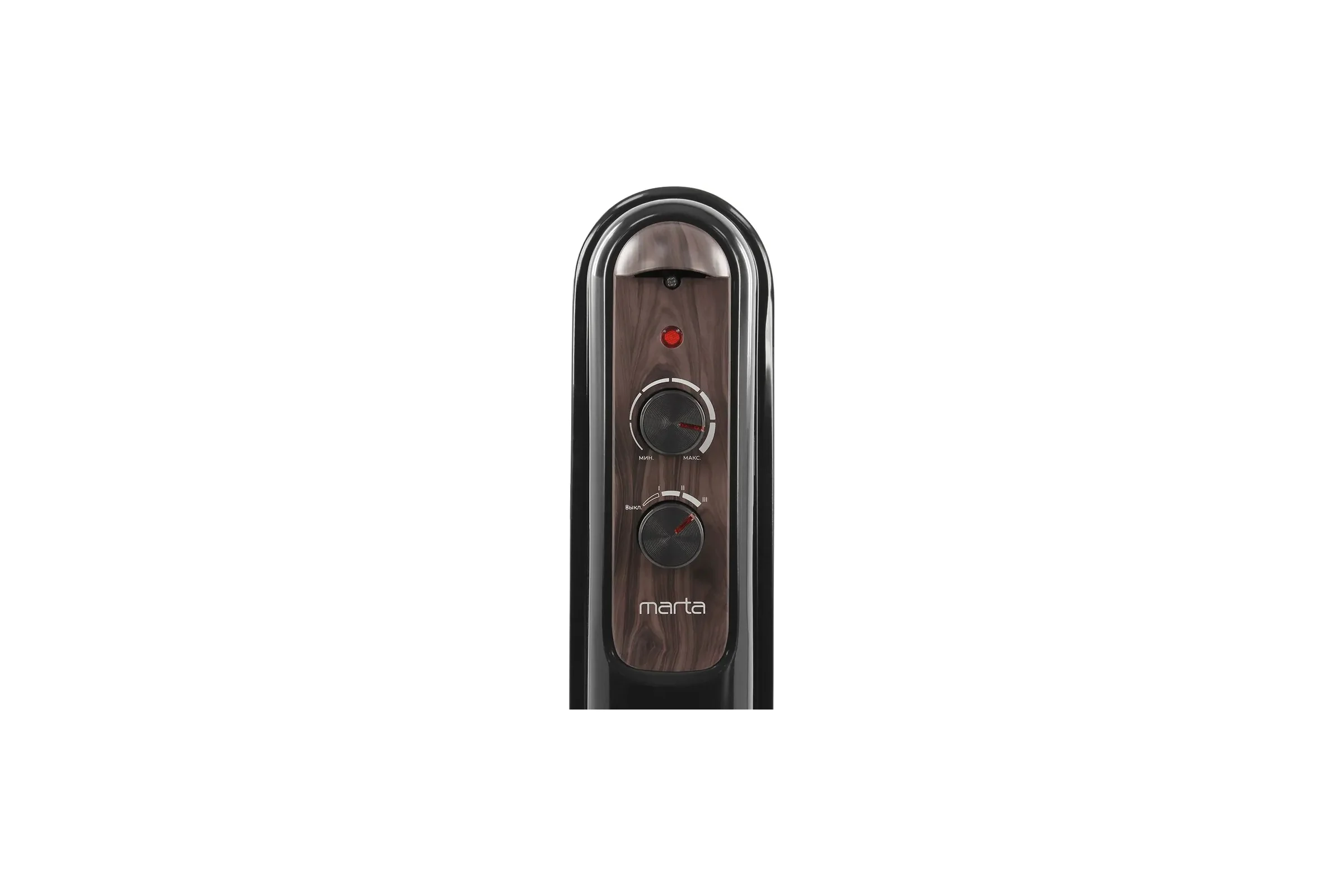 Масляный обогреватель MARTA MT-OH2430A черный жемчуг 38308