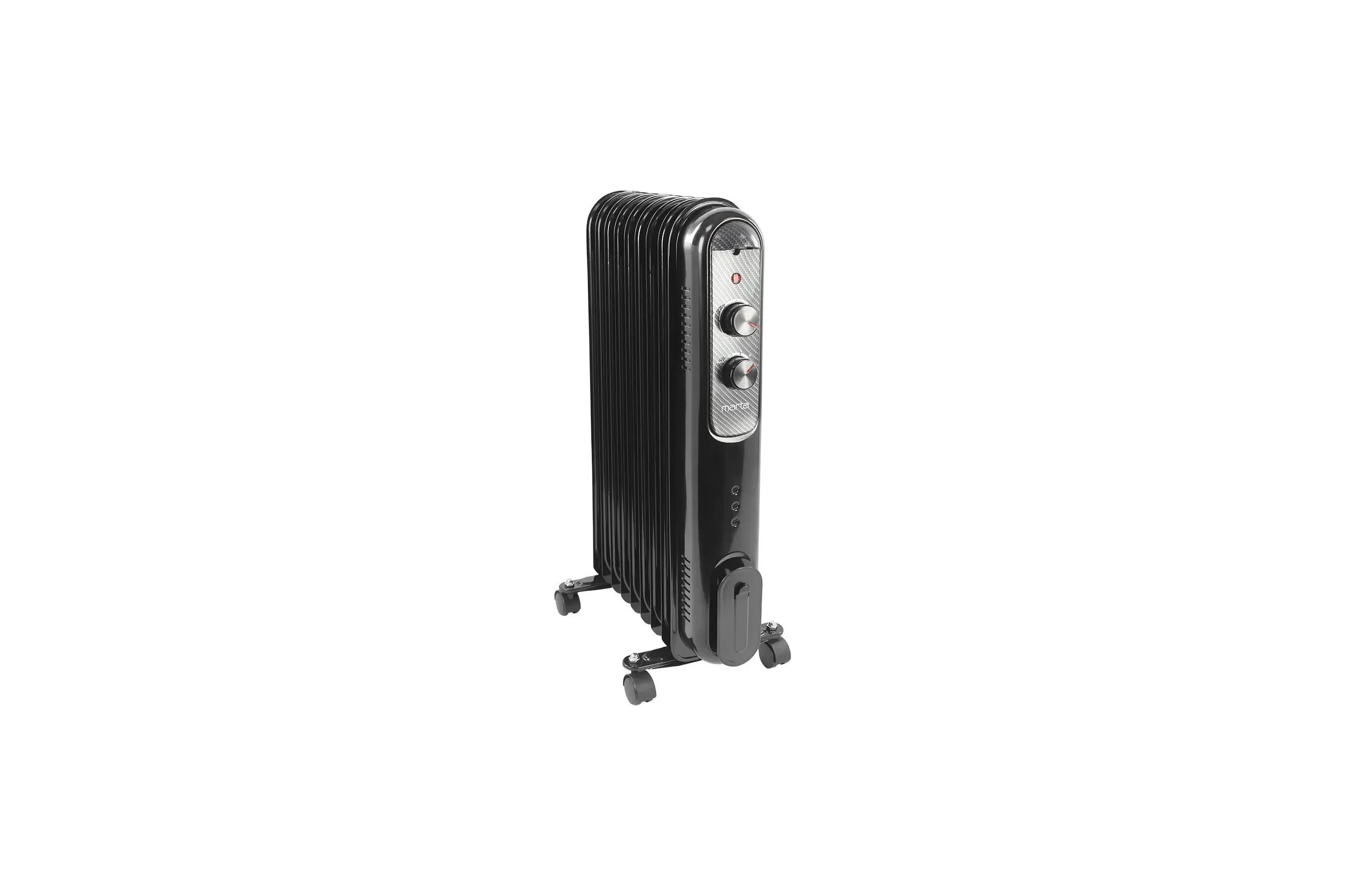 Масляный обогреватель MARTA MT-OH2430B темный карбон 41263