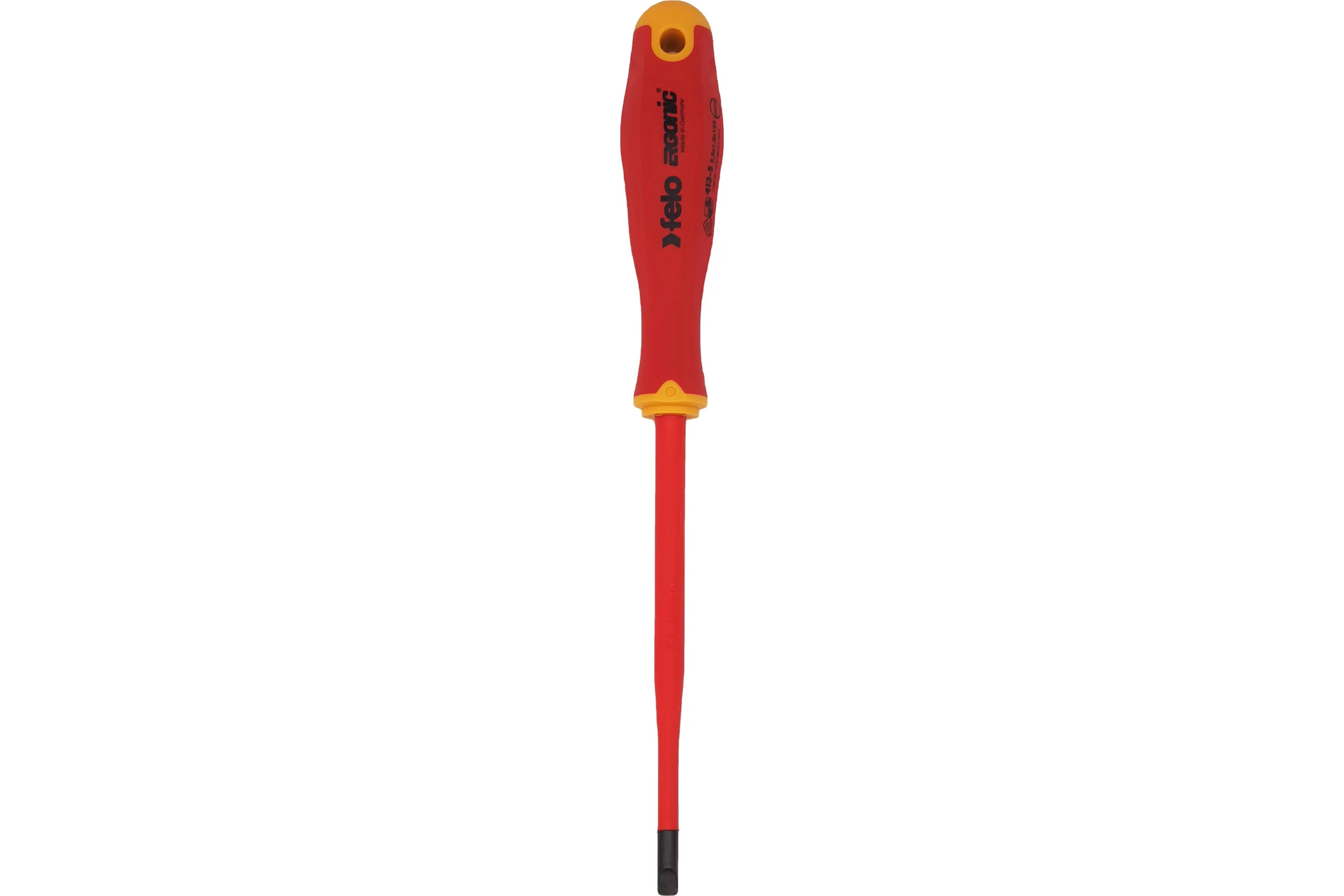 Диэлектрическая отвертка Felo SL 5,5х1,0, E-Slim Ergonic 41395590