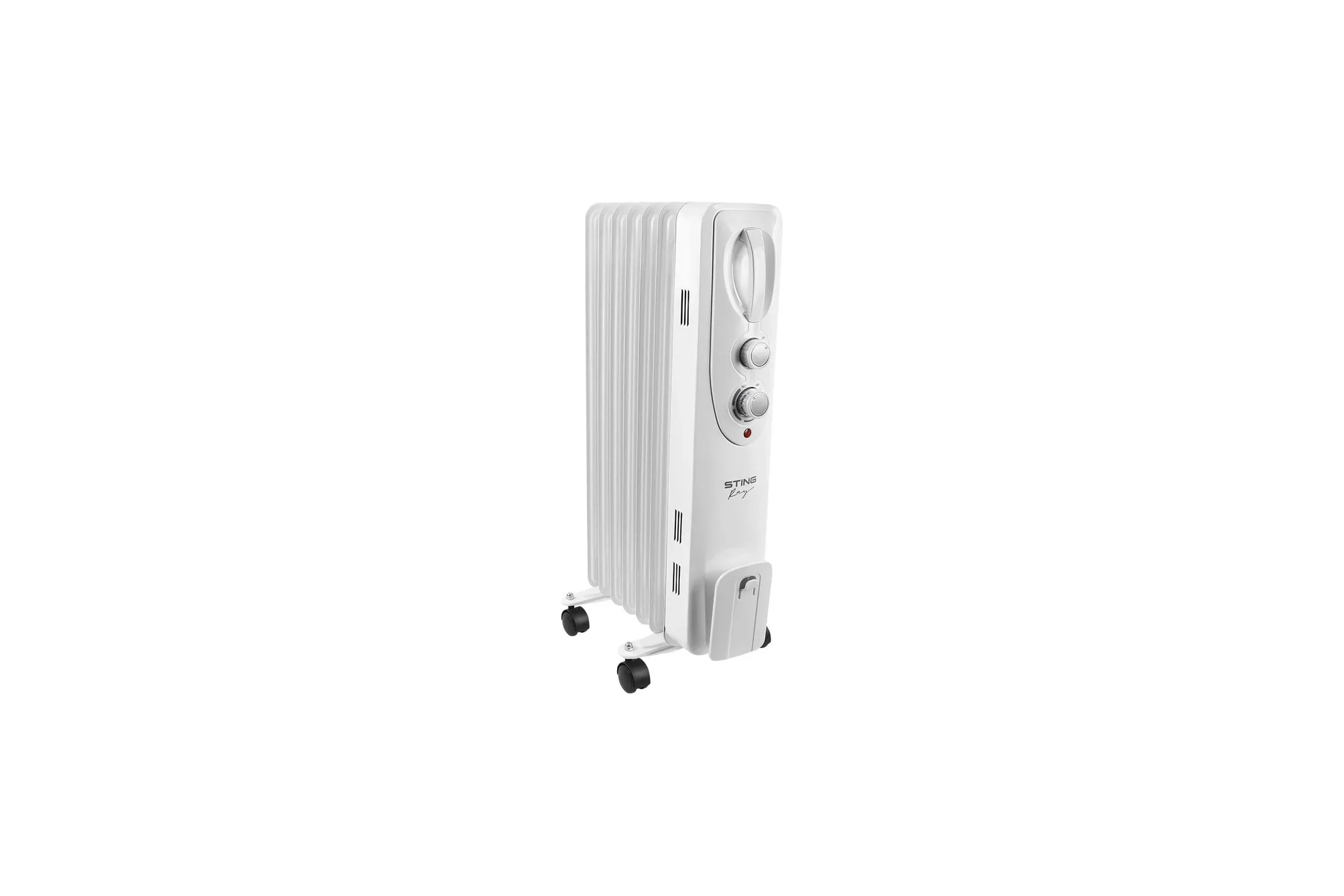 Масляный обогреватель STINGRAY ST-OH1000A белый жемчуг 41301