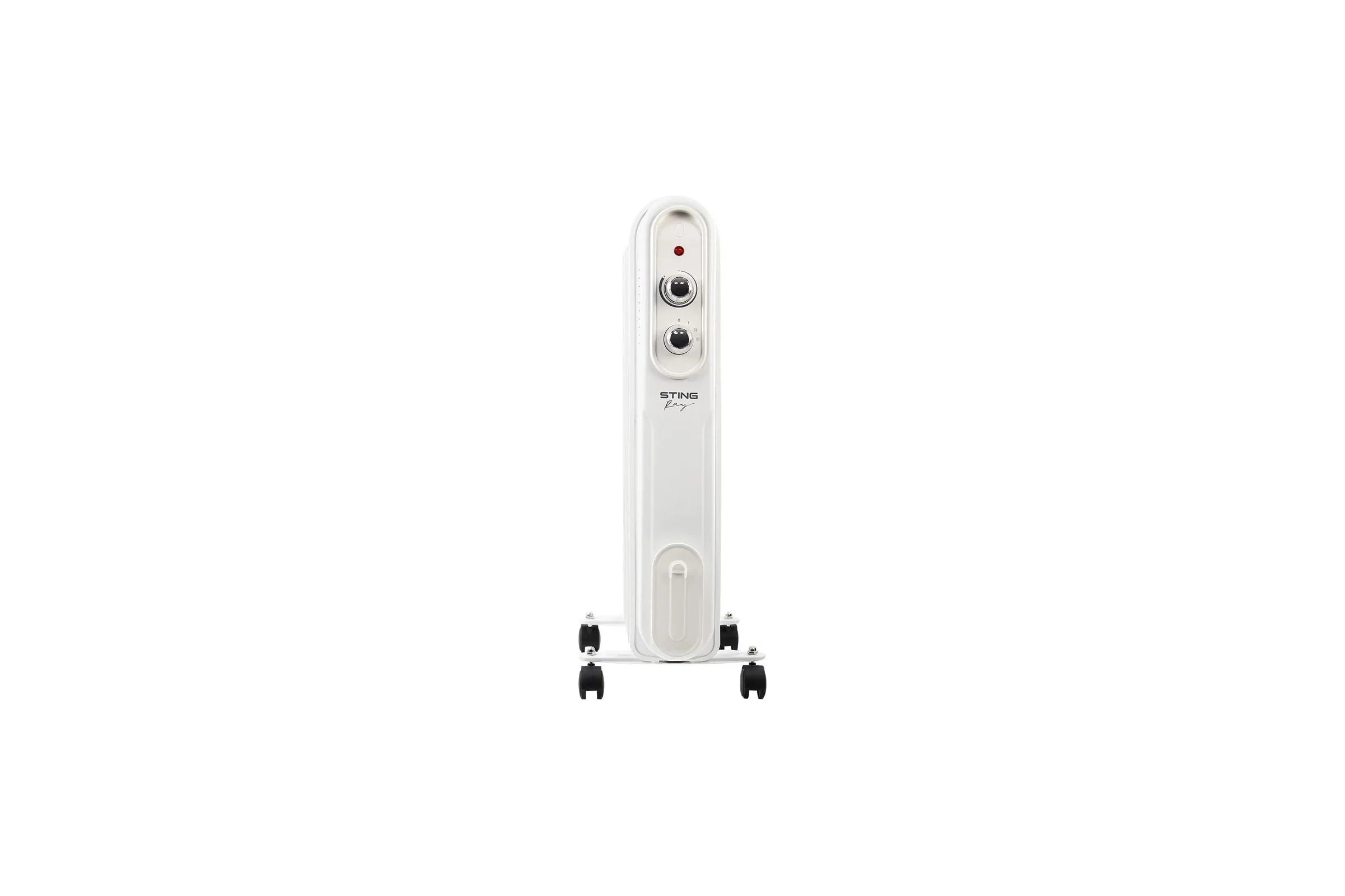 Масляный обогреватель STINGRAY ST-OH1003B белый/хром 44044