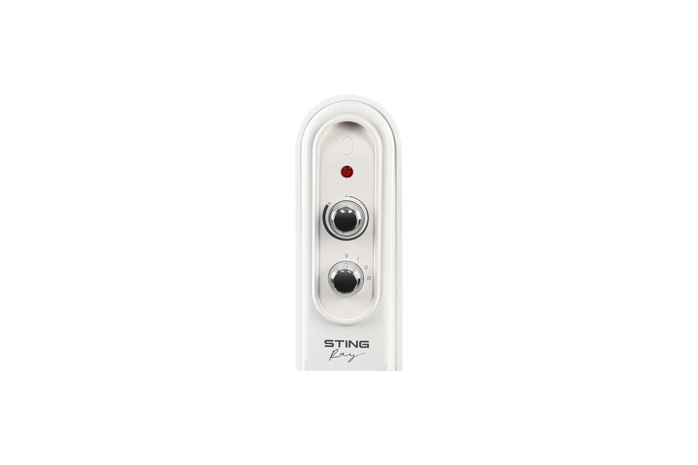 Масляный обогреватель STINGRAY ST-OH1003B белый/хром 44044