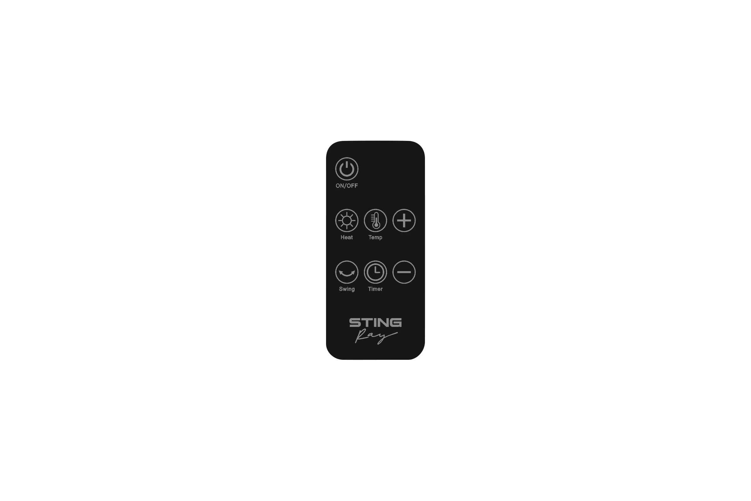 Тепловентилятор керамический STINGRAY ST-FH1057B черный жемчуг 41786