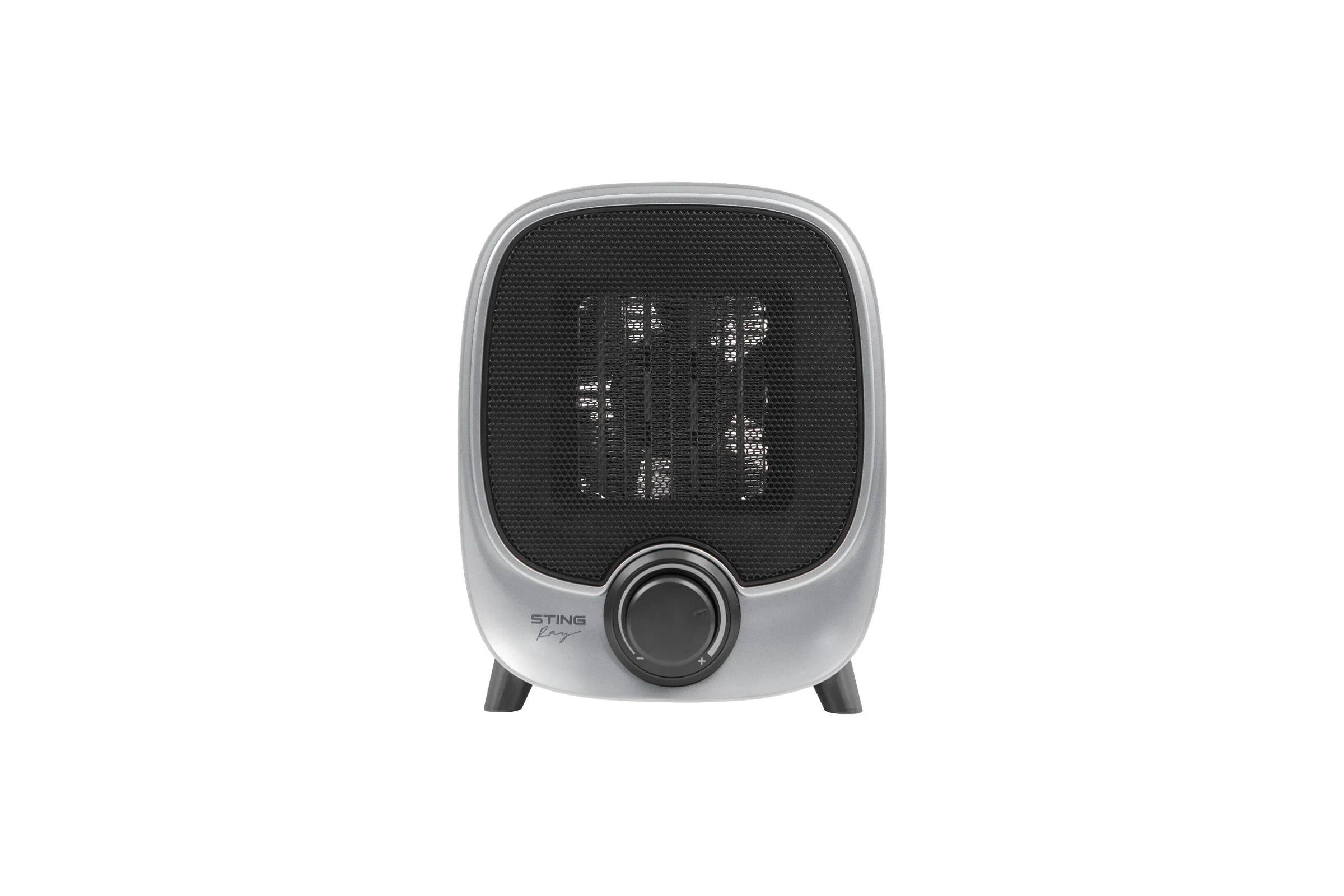 Тепловентилятор керамический STINGRAY ST-FH1072A светлое серебро 41685