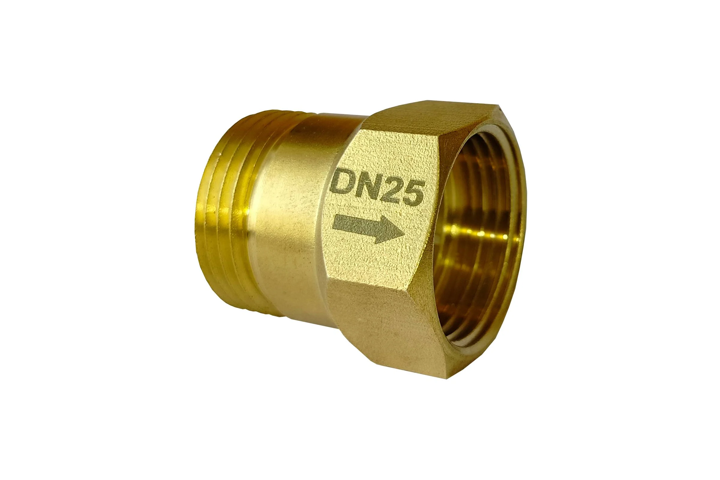 Клапан обратный латунный Апогей DN25-PN10-G1-МЦ 210003