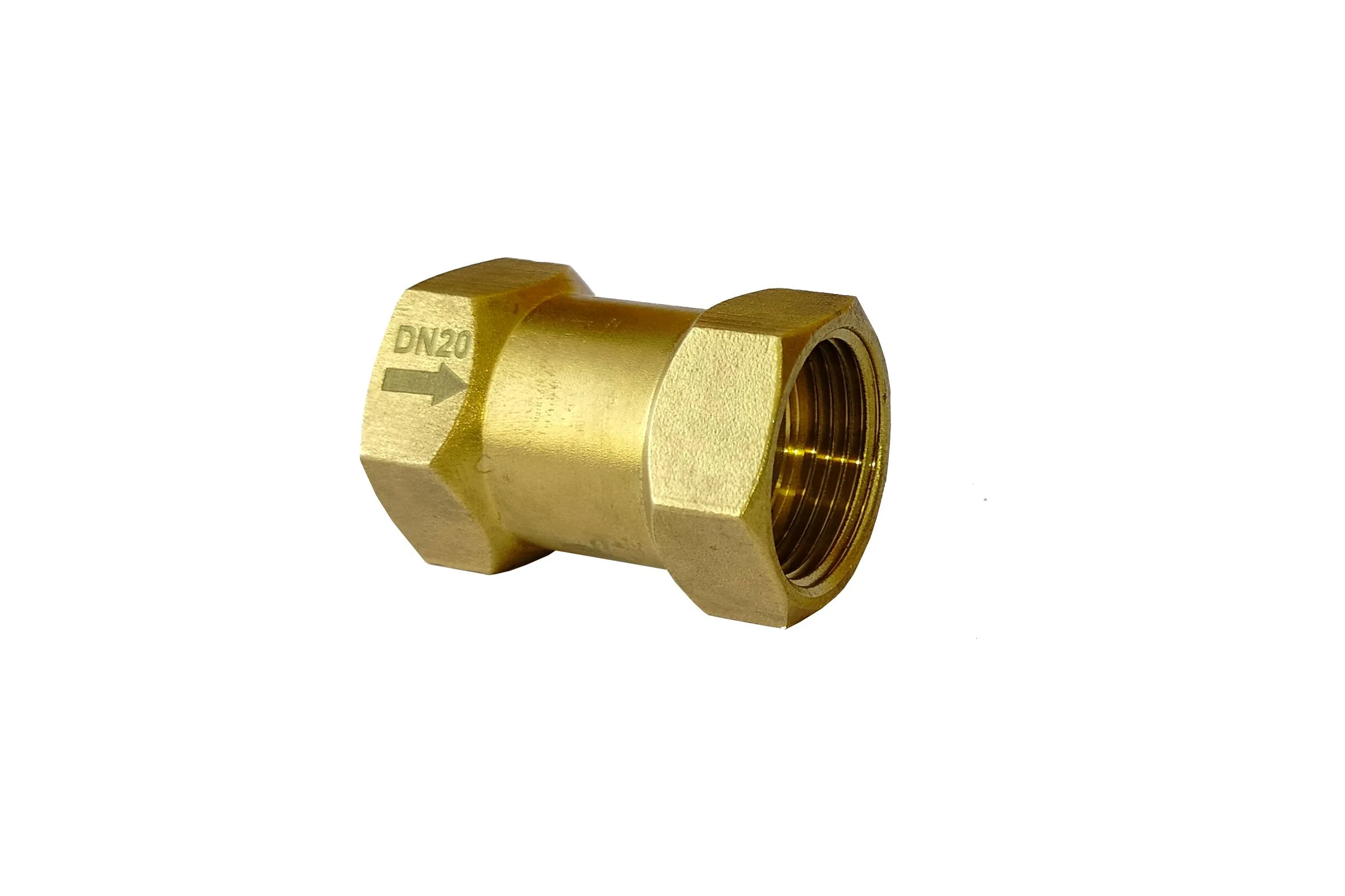 Клапан обратный латунный Апогей DN20-PN10-G3/4-ММ 2 шт 211008