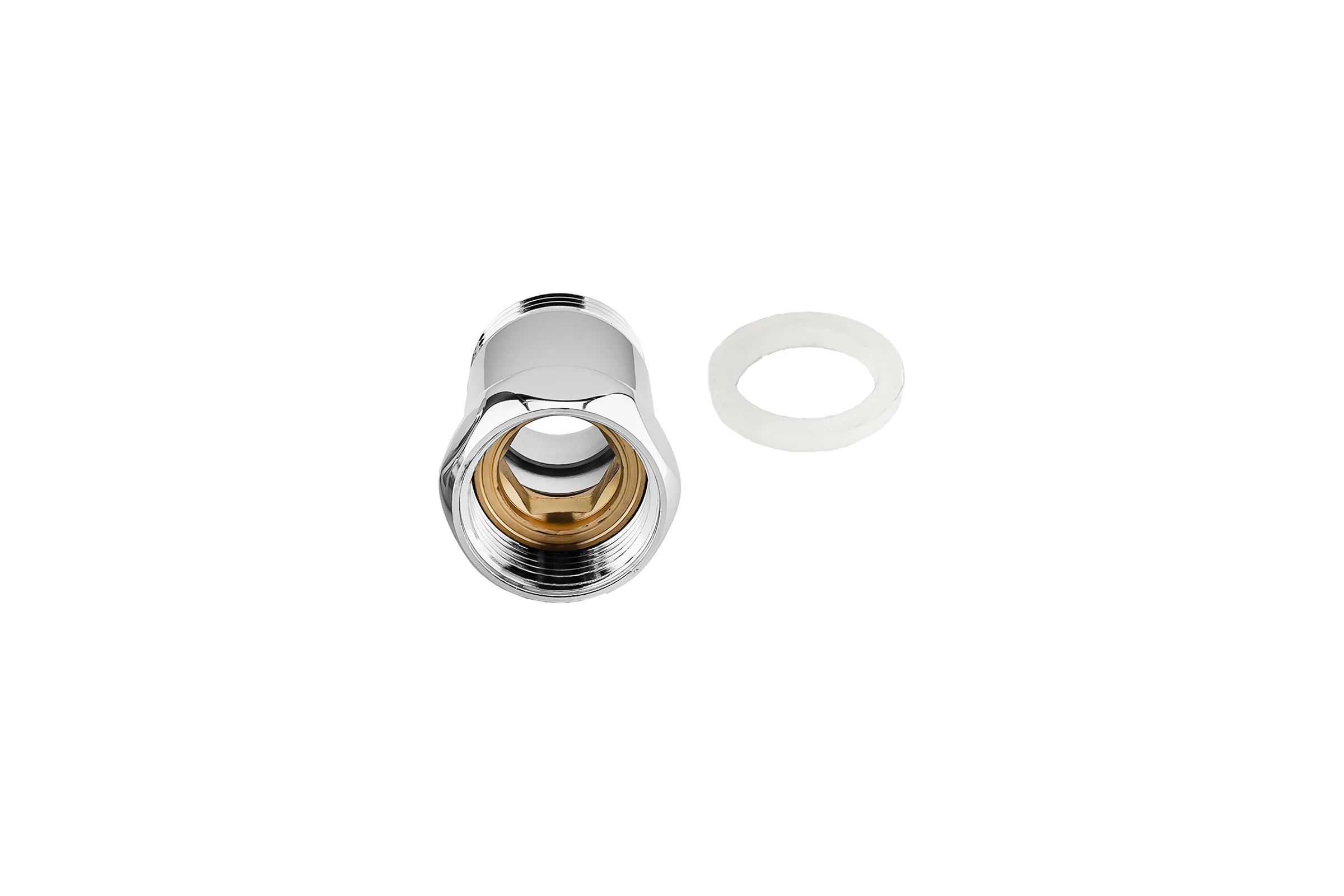 Соединение прямое для полотенцесушителя PROFACTOR CHROME в/н 1x1 PF TF 770