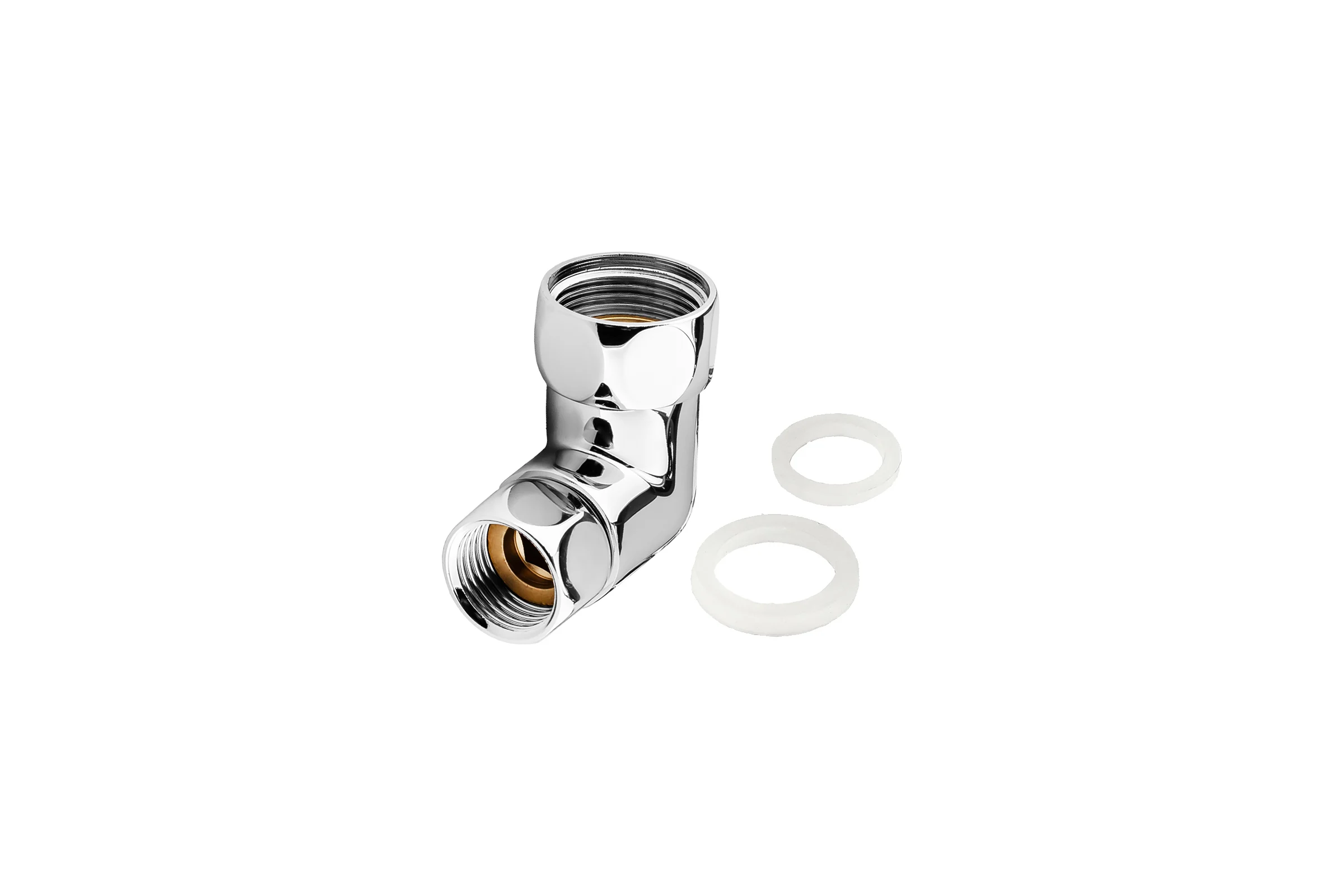 Соединение угловое для полотенцесушителя PROFACTOR CHROME в/в 3/4x1/2 PF TF 760
