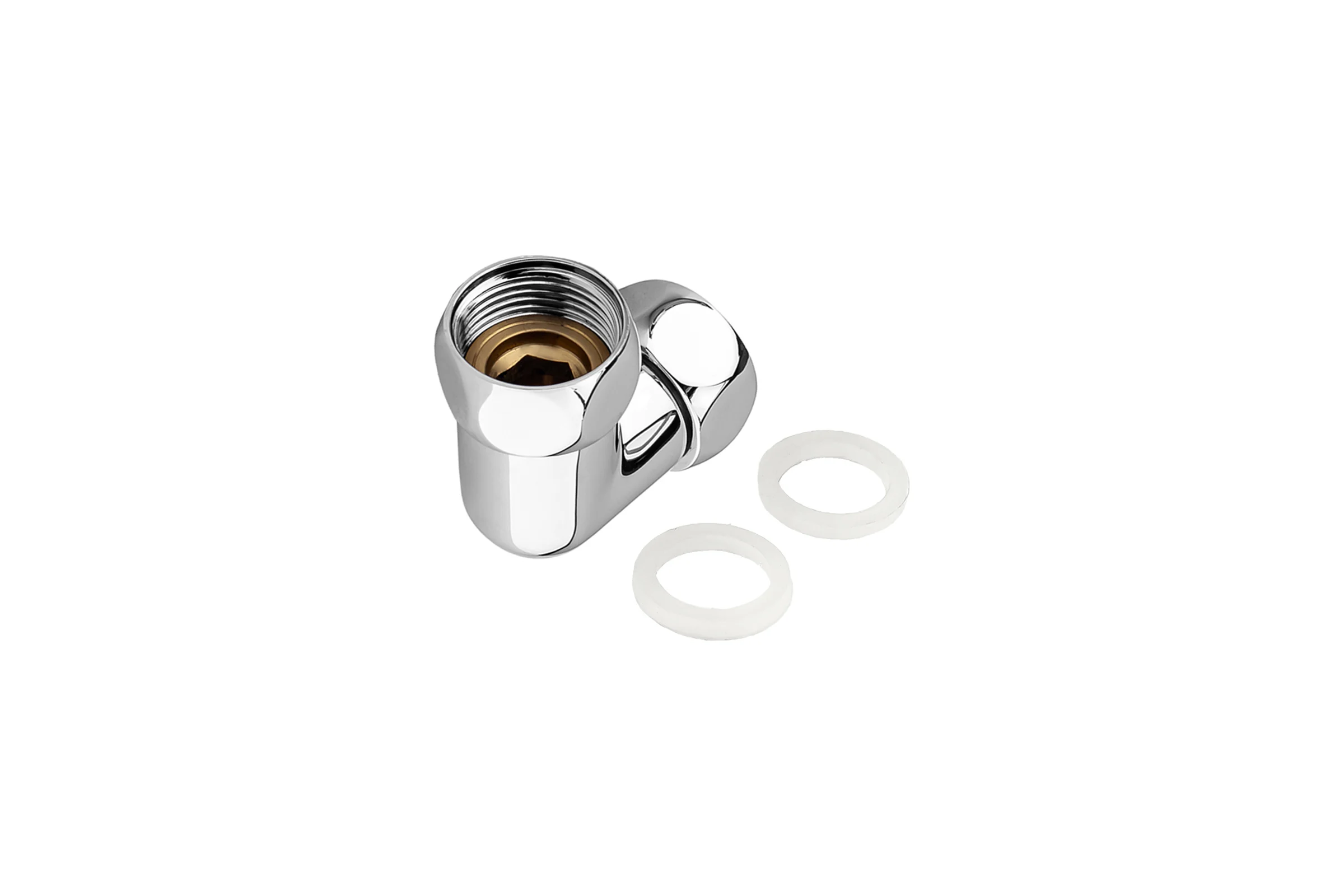Соединение угловое для полотенцесушителя PROFACTOR CHROME в/в 3/4x3/4 PF TF 761