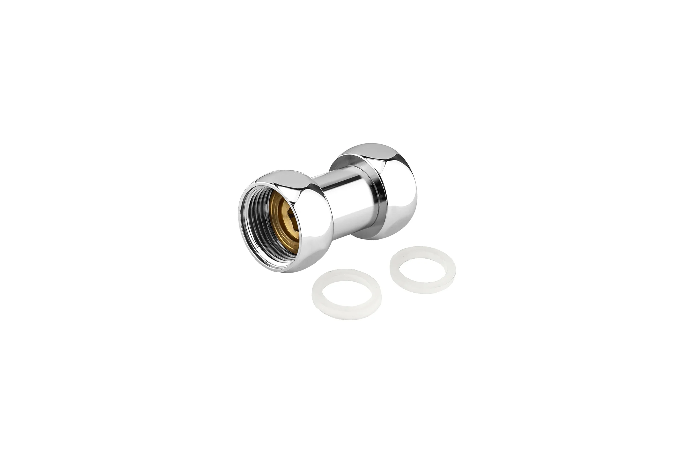 Соединение прямое для полотенцесушителя PROFACTOR CHROME в/в 1x1 PF TF 755