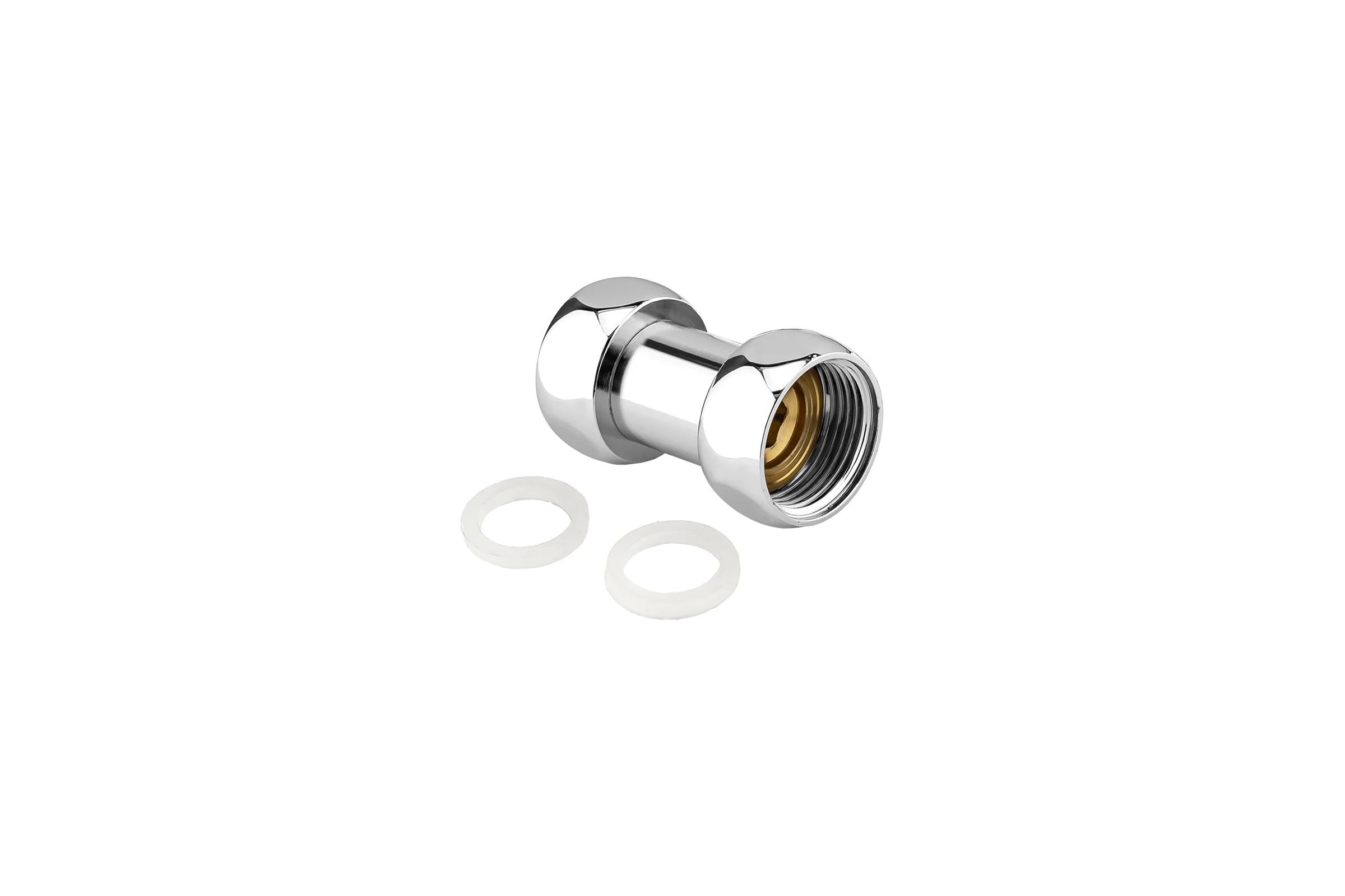 Соединение прямое для полотенцесушителя PROFACTOR CHROME в/в 1x1 PF TF 755
