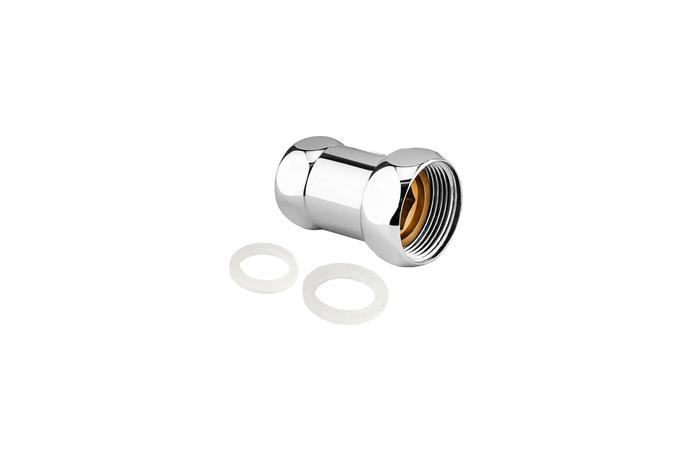 Соединение прямое для полотенцесушителя PROFACTOR CHROME в/в 1 1/4x1 PF TF 757