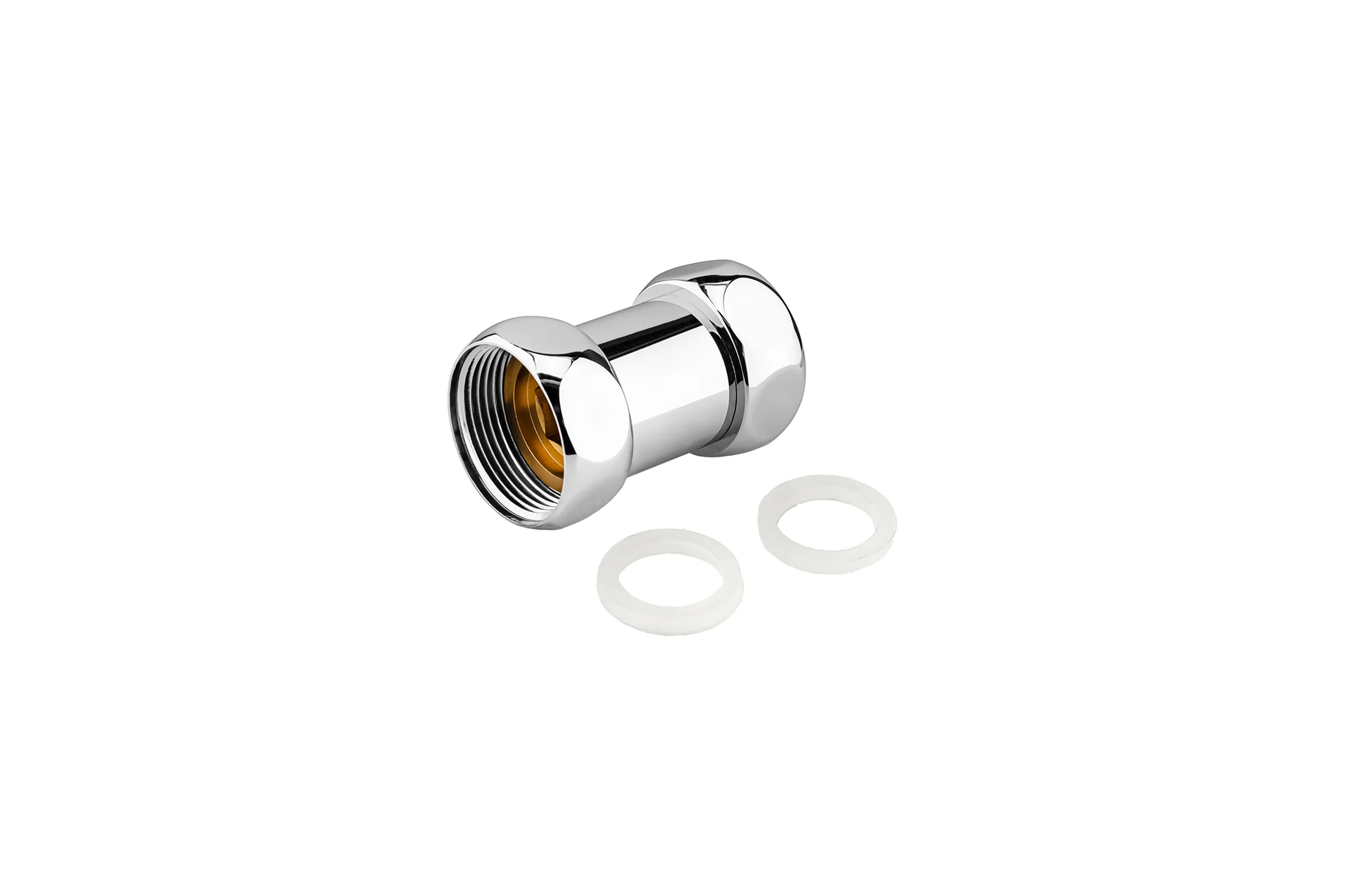 Соединение прямое для полотенцесушителя PROFACTOR CHROME в/в 1 1/4x1 1/4 PF TF 758