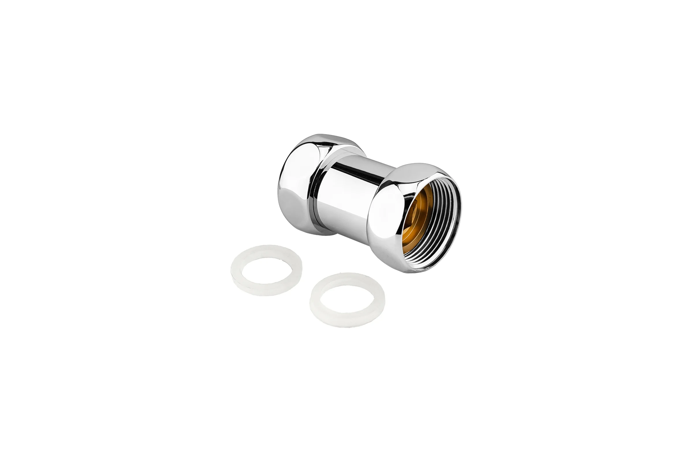 Соединение прямое для полотенцесушителя PROFACTOR CHROME в/в 1 1/4x1 1/4 PF TF 758