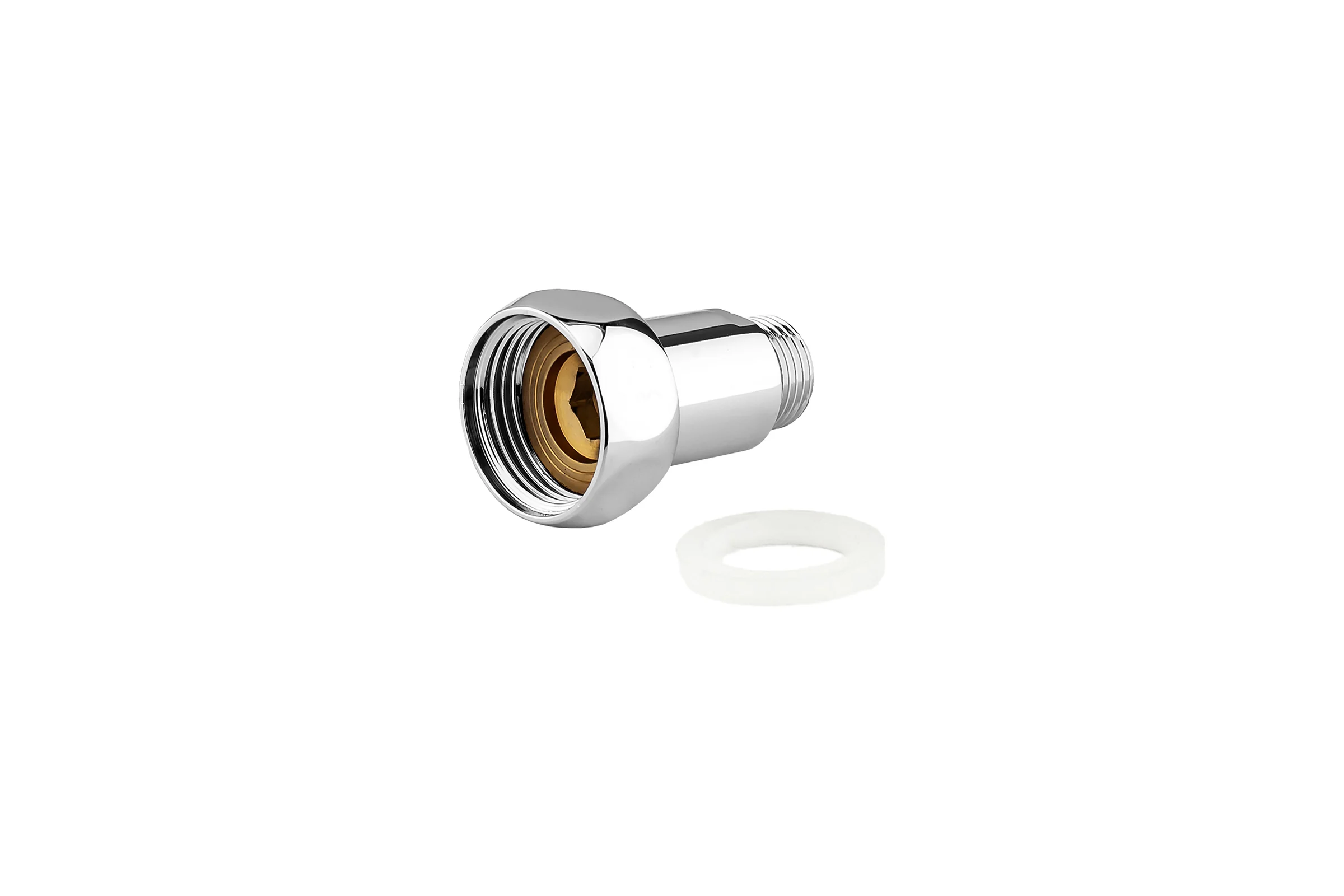 Соединение прямое для полотенцесушителя PROFACTOR CHROME в/н 1x1/2 PF TF 768