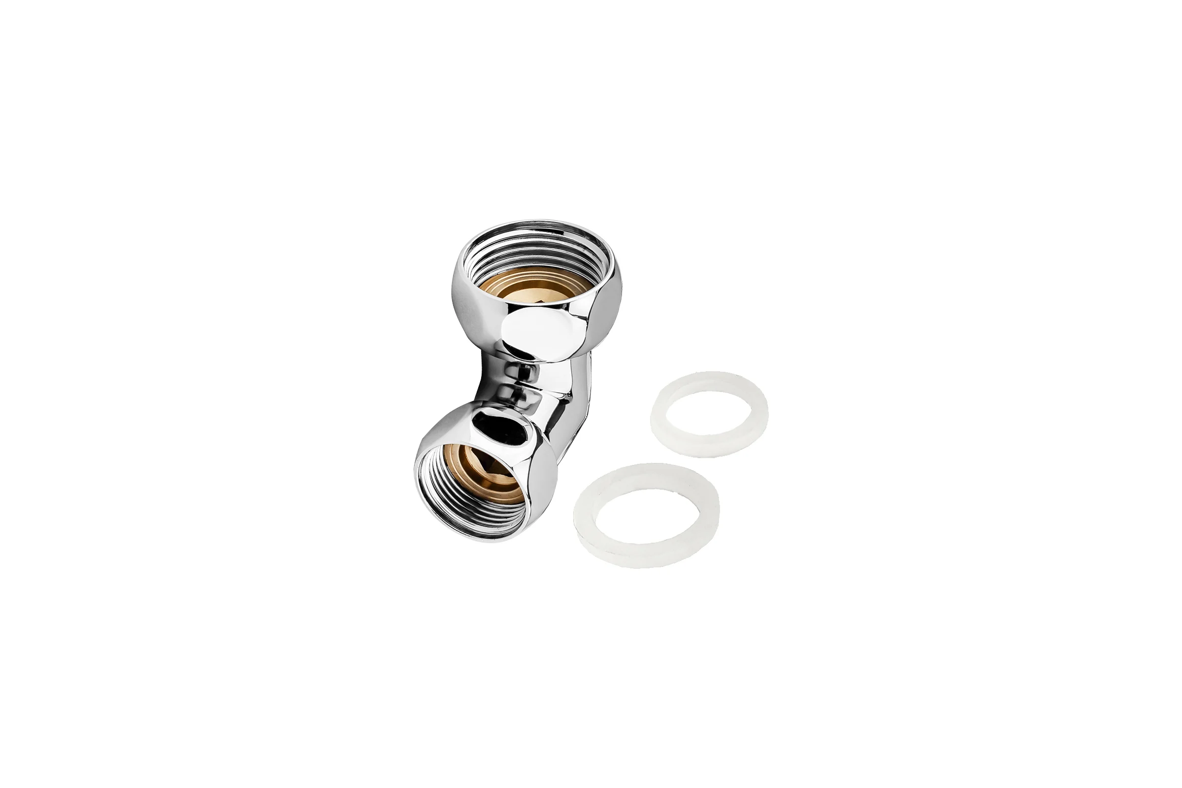Соединение угловое для полотенцесушителя PROFACTOR CHROME в/в 1x3/4 PF TF 763