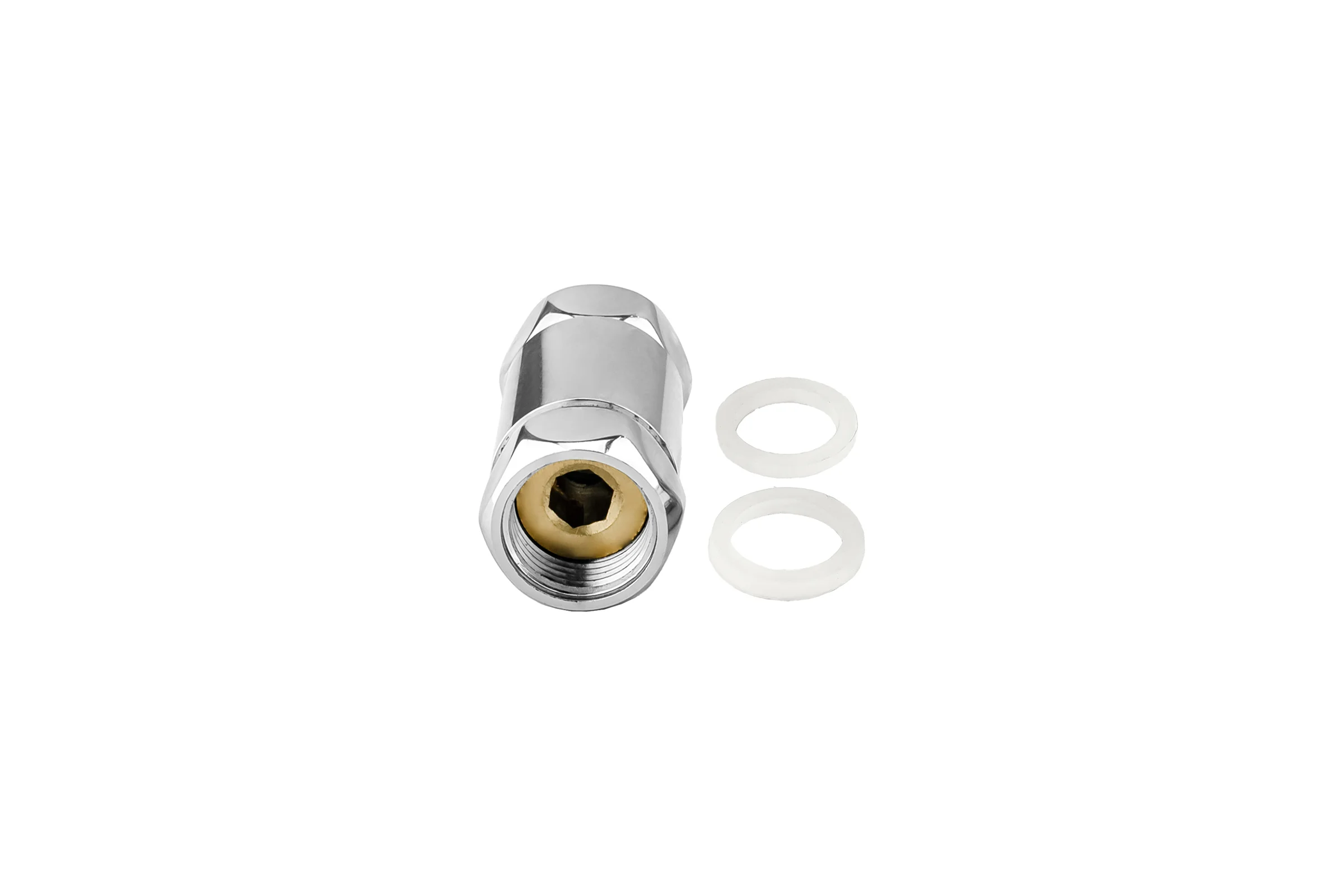 Соединение прямое для полотенцесушителя PROFACTOR CHROME в/в 1/2x1/2 PF TF 750